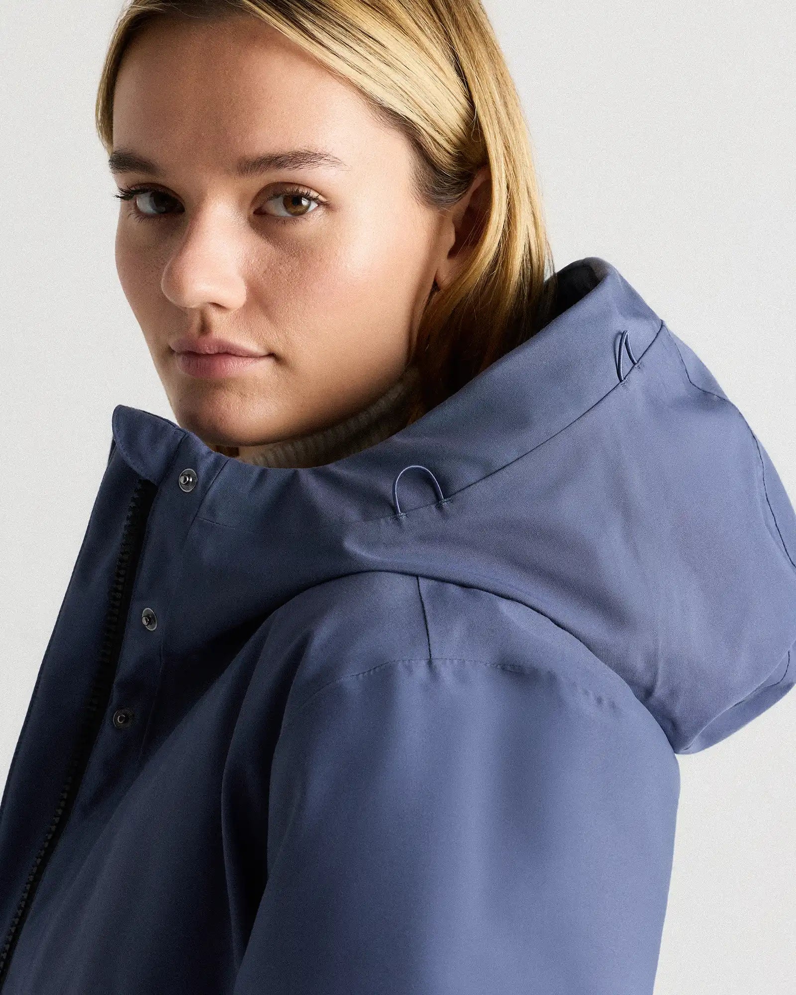 Responsible Down Hooded Long Parka