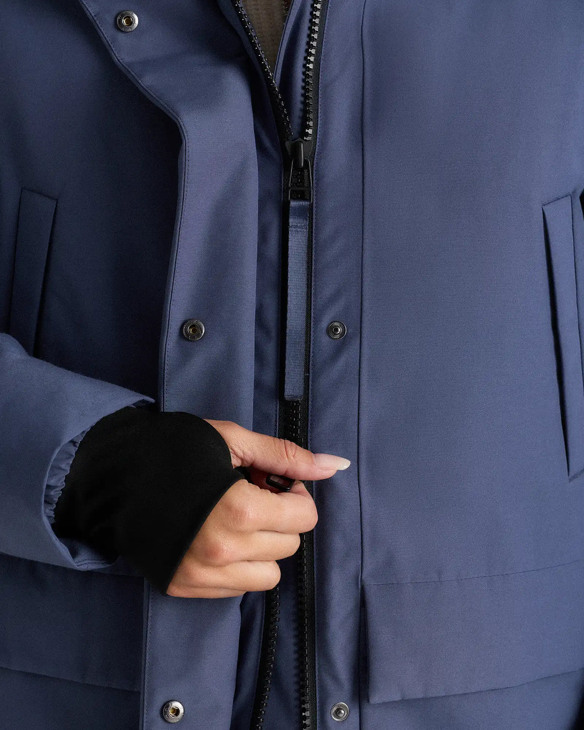 Responsible Down Hooded Long Parka
