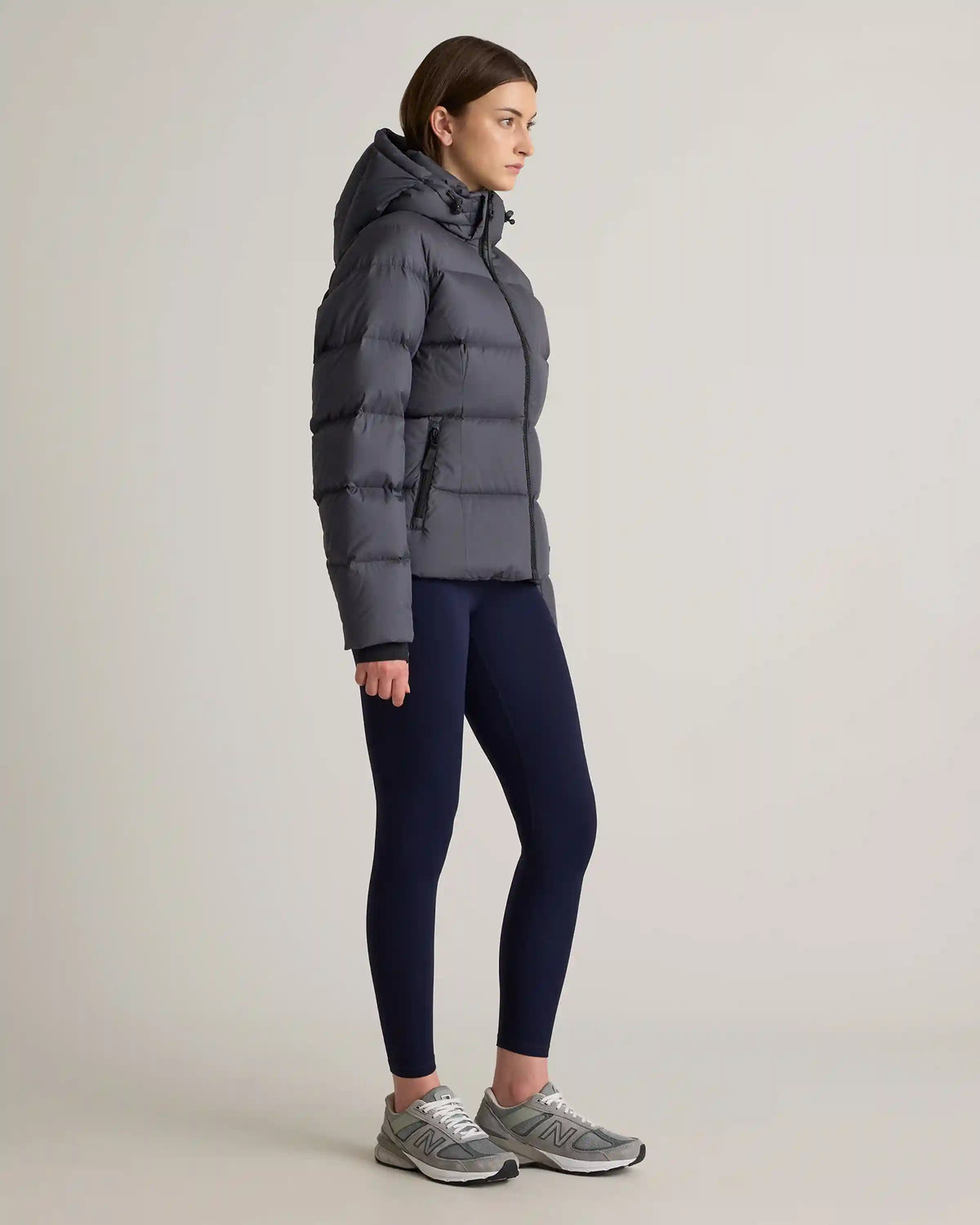 Responsible Down Cinch Waist Puffer Jacket