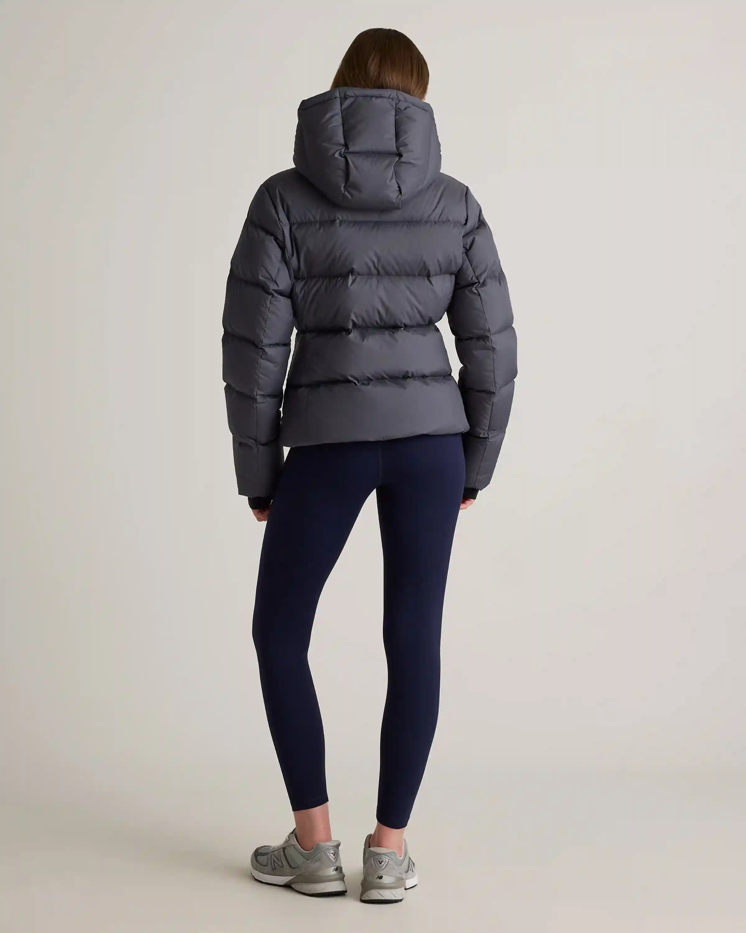 Responsible Down Cinch Waist Puffer Jacket