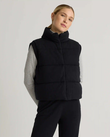 Mongolian Cashmere Puffer Vest
