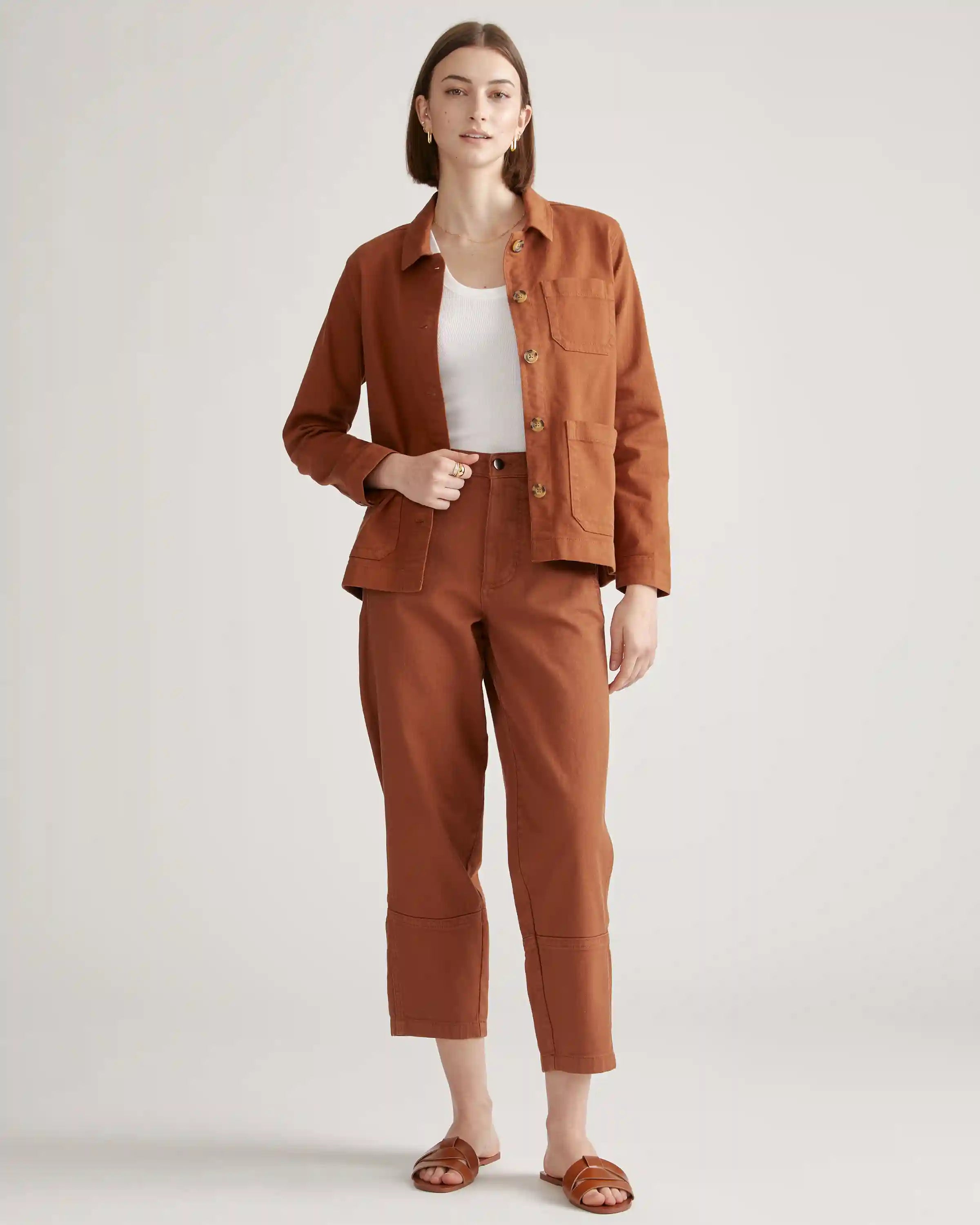 Organic Comfort Stretch Chore Jacket