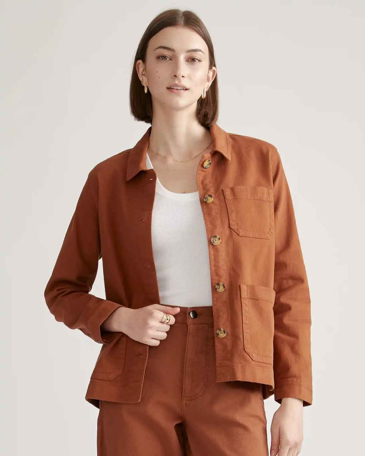 Organic Comfort Stretch Chore Jacket