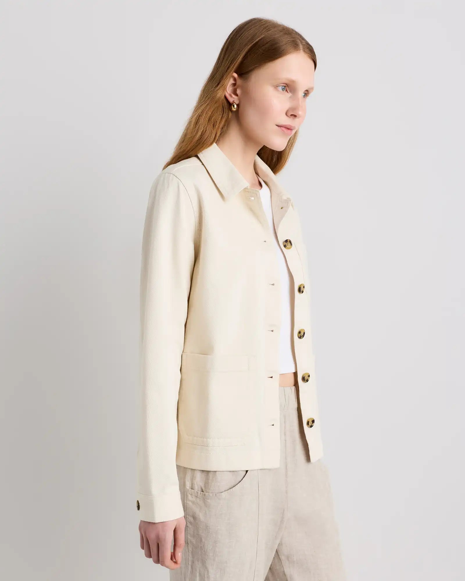 Organic Comfort Stretch Chore Jacket