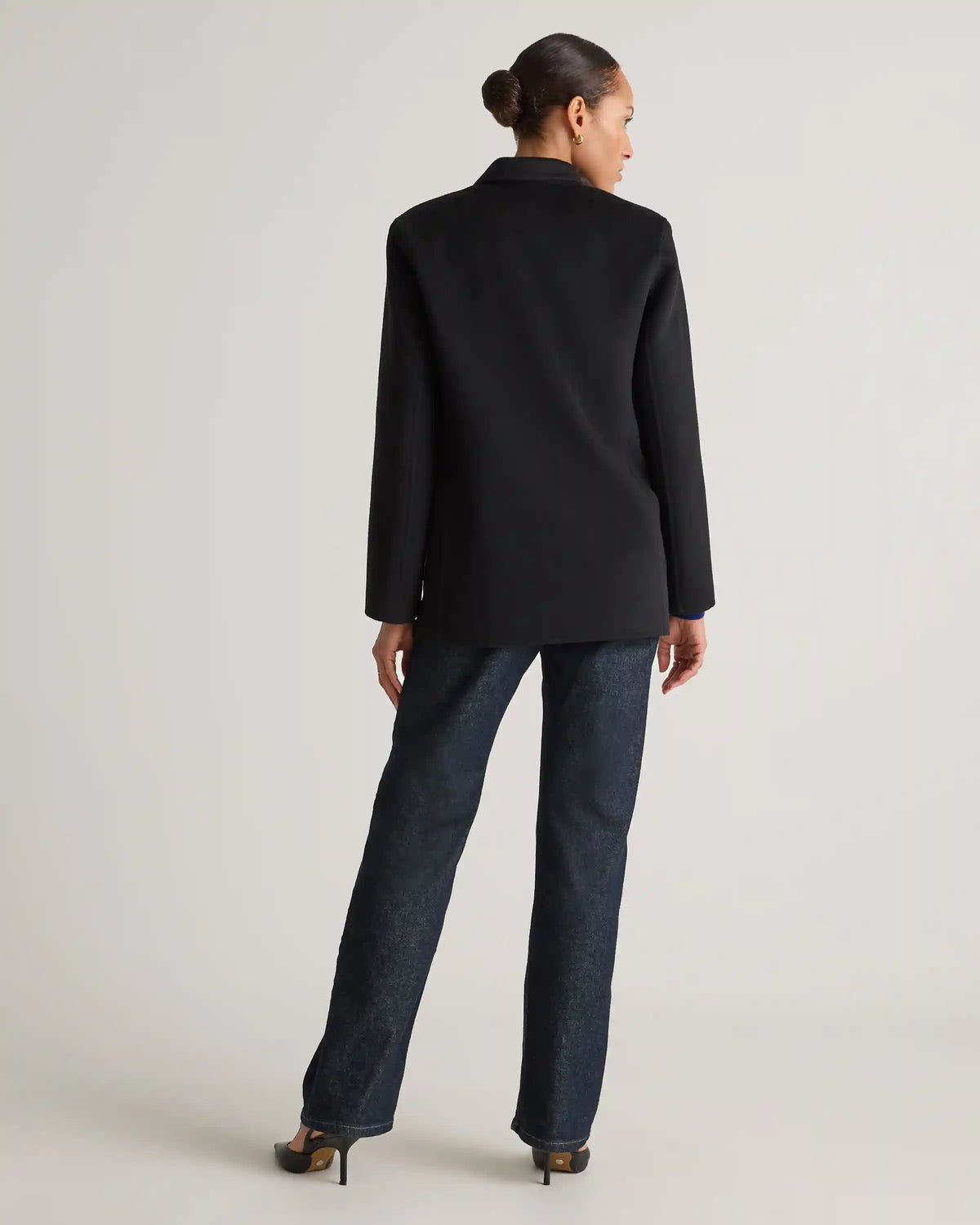 Double-Faced Merino Wool Soft Blazer