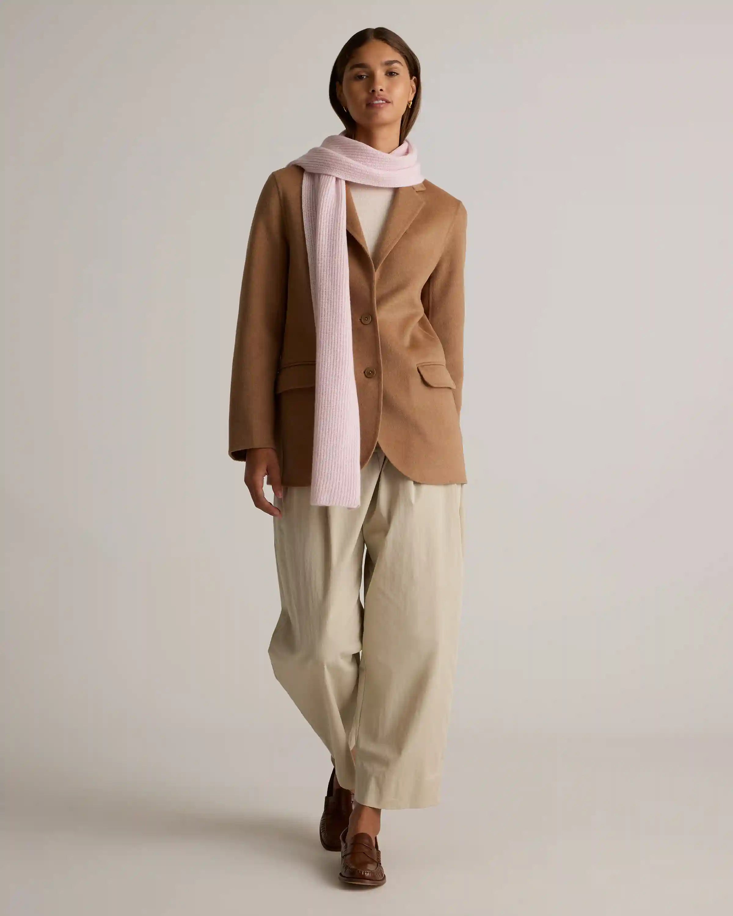 Double-Faced Merino Wool Soft Blazer