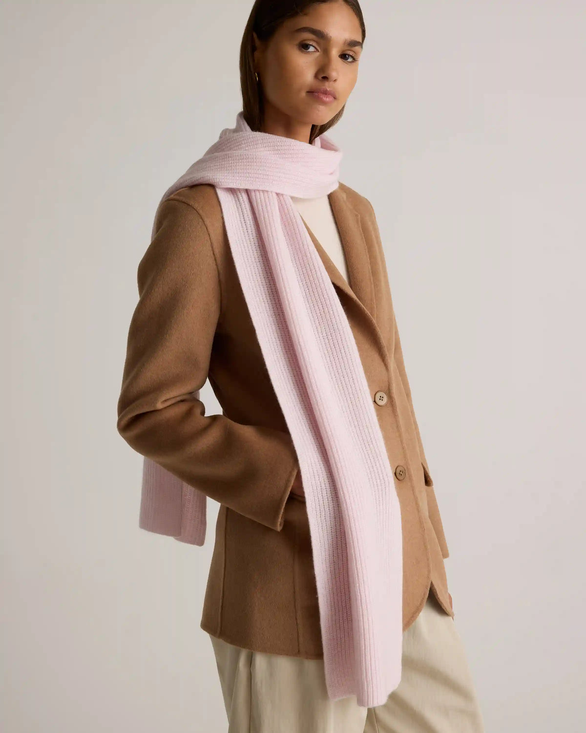 Double-Faced Merino Wool Soft Blazer