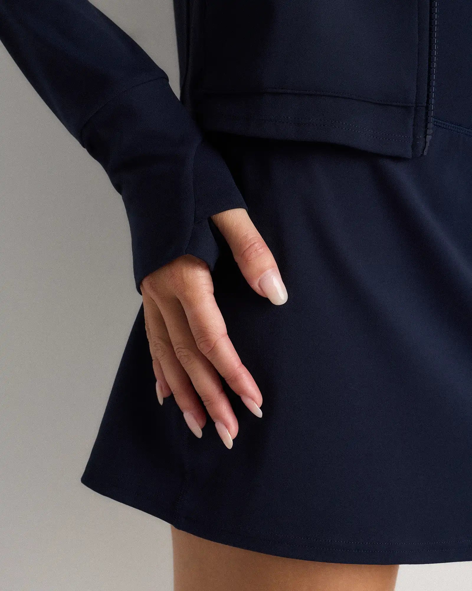 Ultra-Form Hooded Crop Jacket