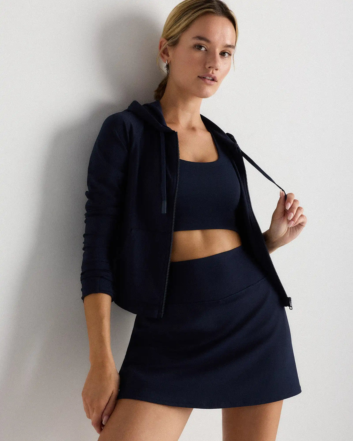 Ultra-Form Hooded Crop Jacket
