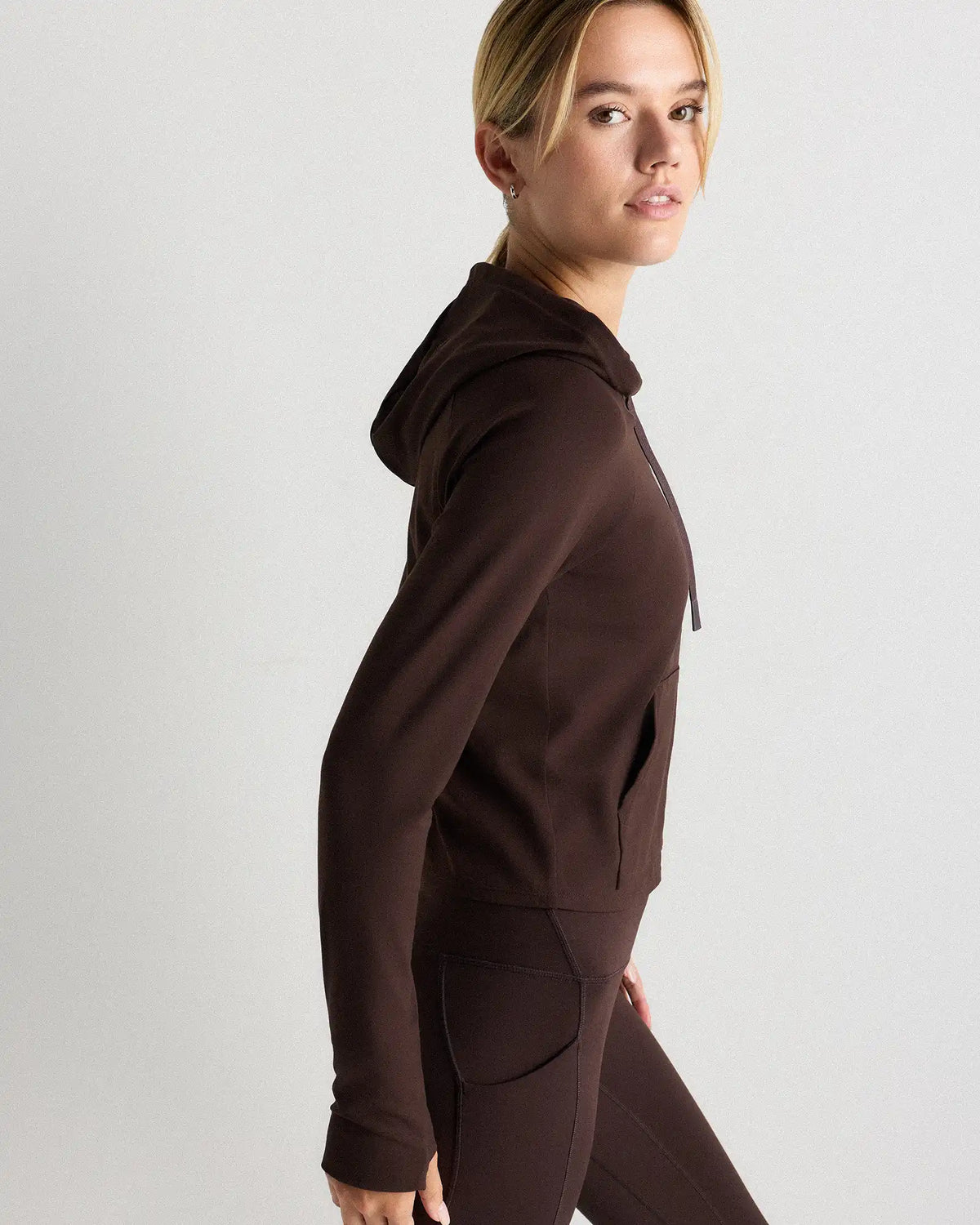 Ultra-Form Hooded Crop Jacket