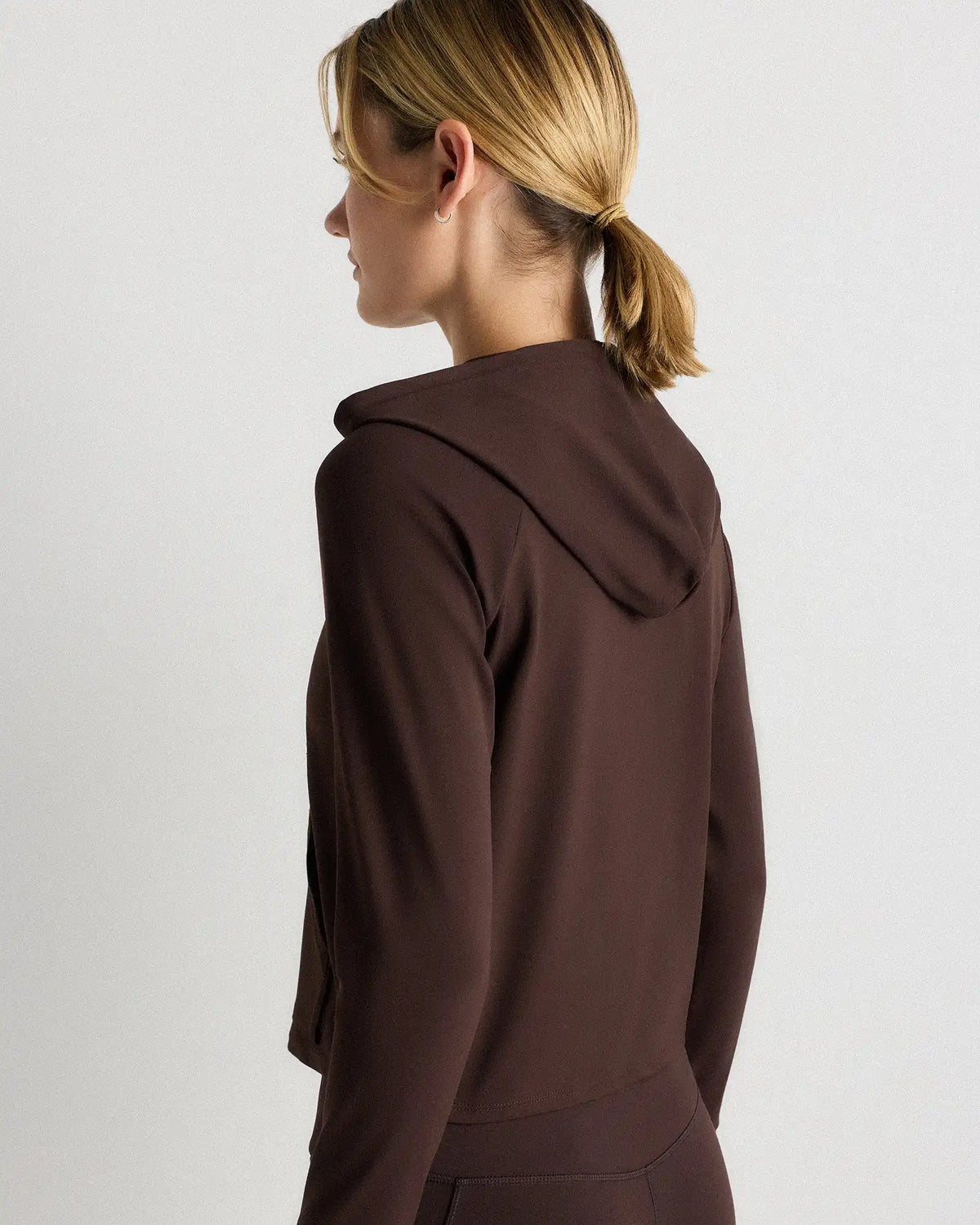 Ultra-Form Hooded Crop Jacket