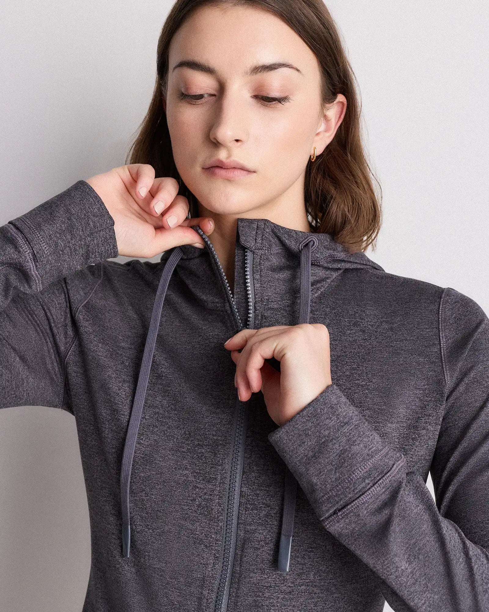 Ultra-Soft Slim Fit Hooded Jacket