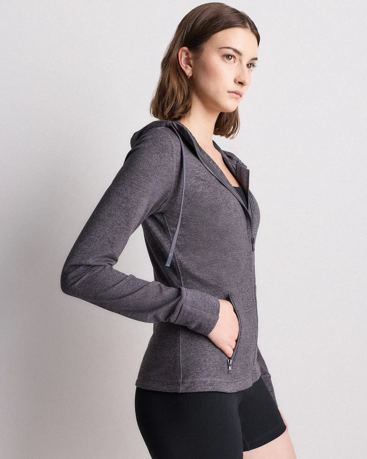Ultra-Soft Slim Fit Hooded Jacket