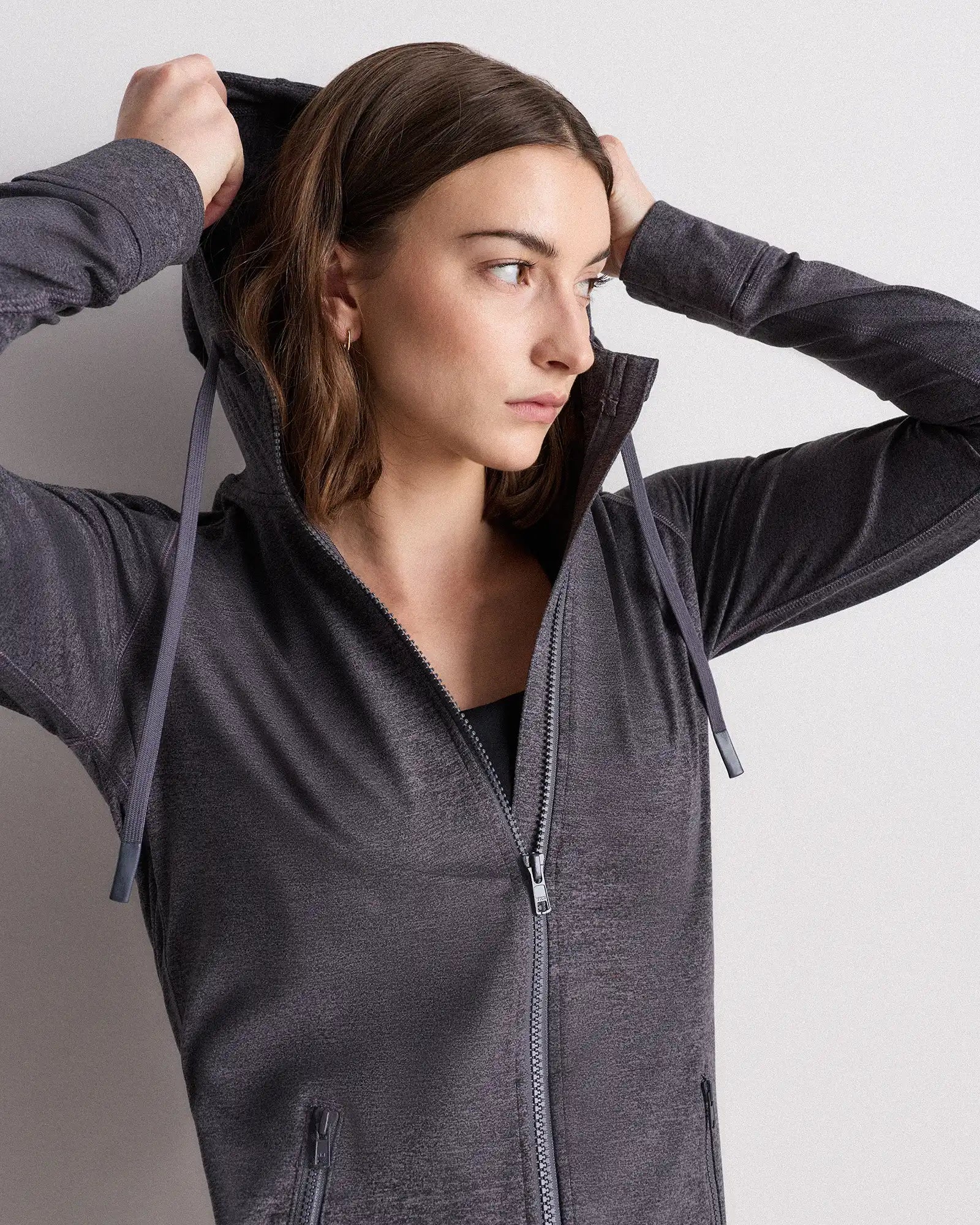 Ultra-Soft Slim Fit Hooded Jacket
