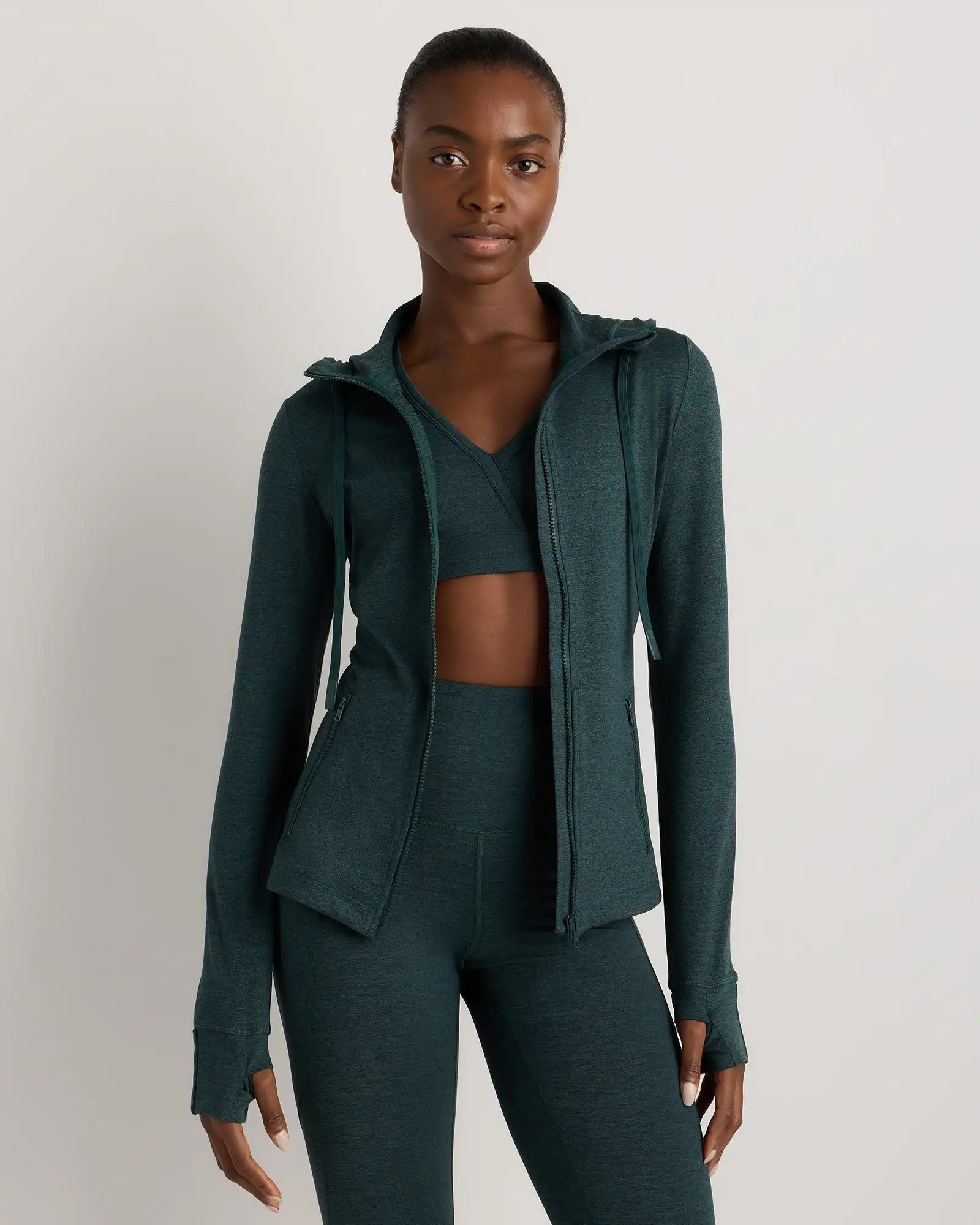 Ultra-Soft Slim Fit Hooded Jacket