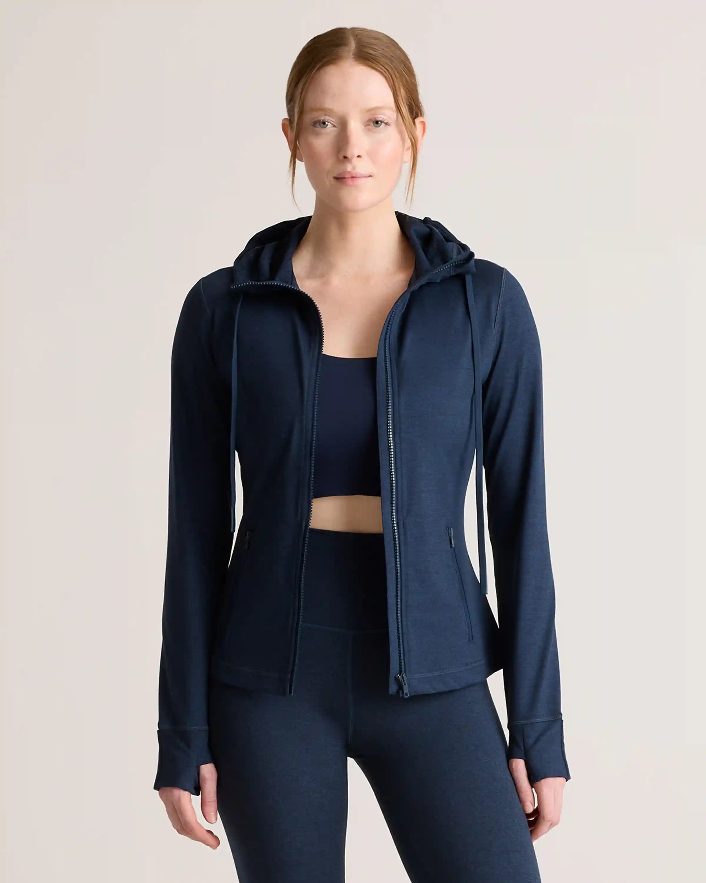 Ultra-Soft Slim Fit Hooded Jacket