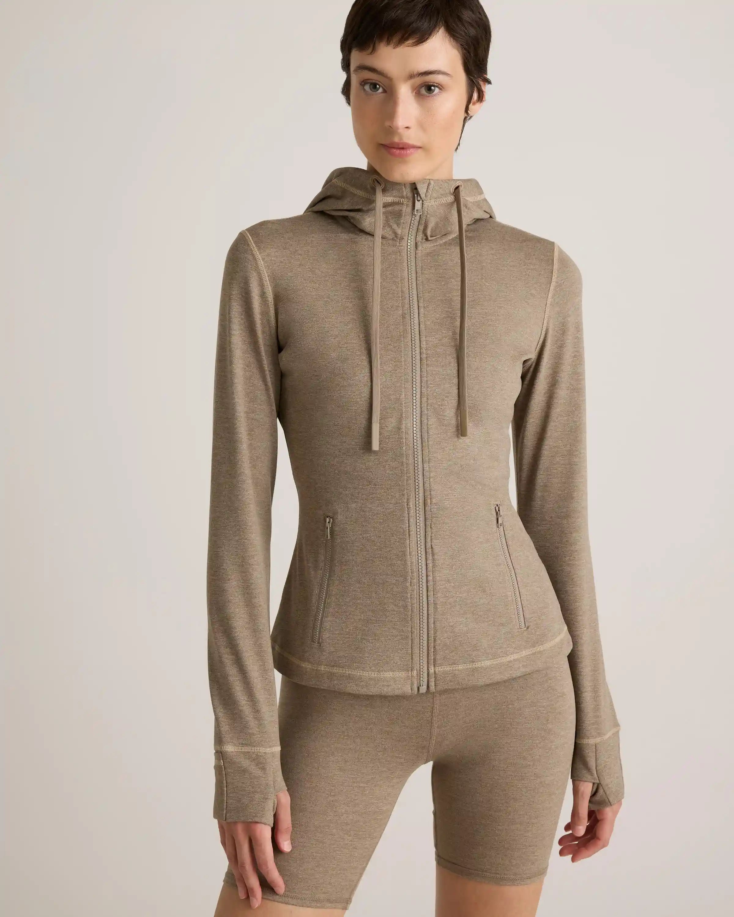 Ultra-Soft Slim Fit Hooded Jacket