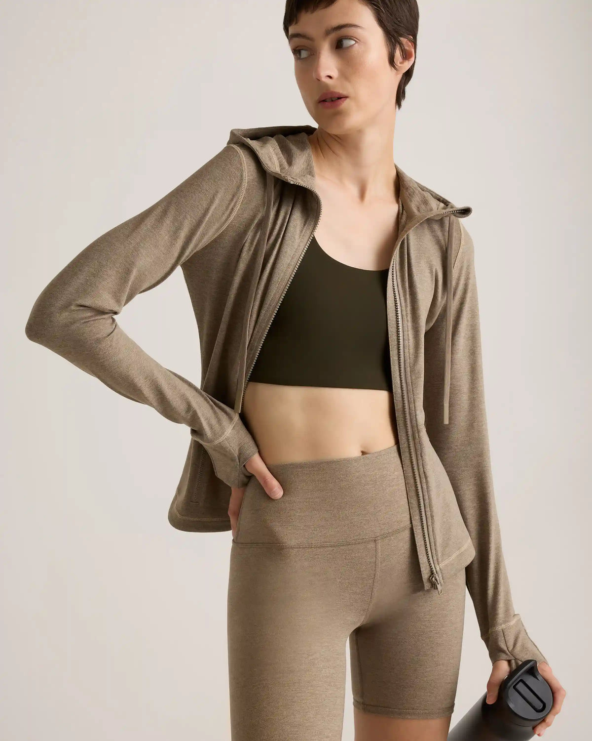 Ultra-Soft Slim Fit Hooded Jacket