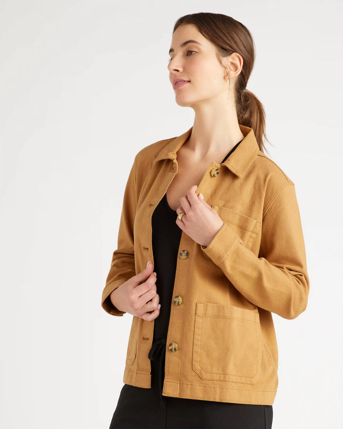 Organic Comfort Stretch Chore Jacket