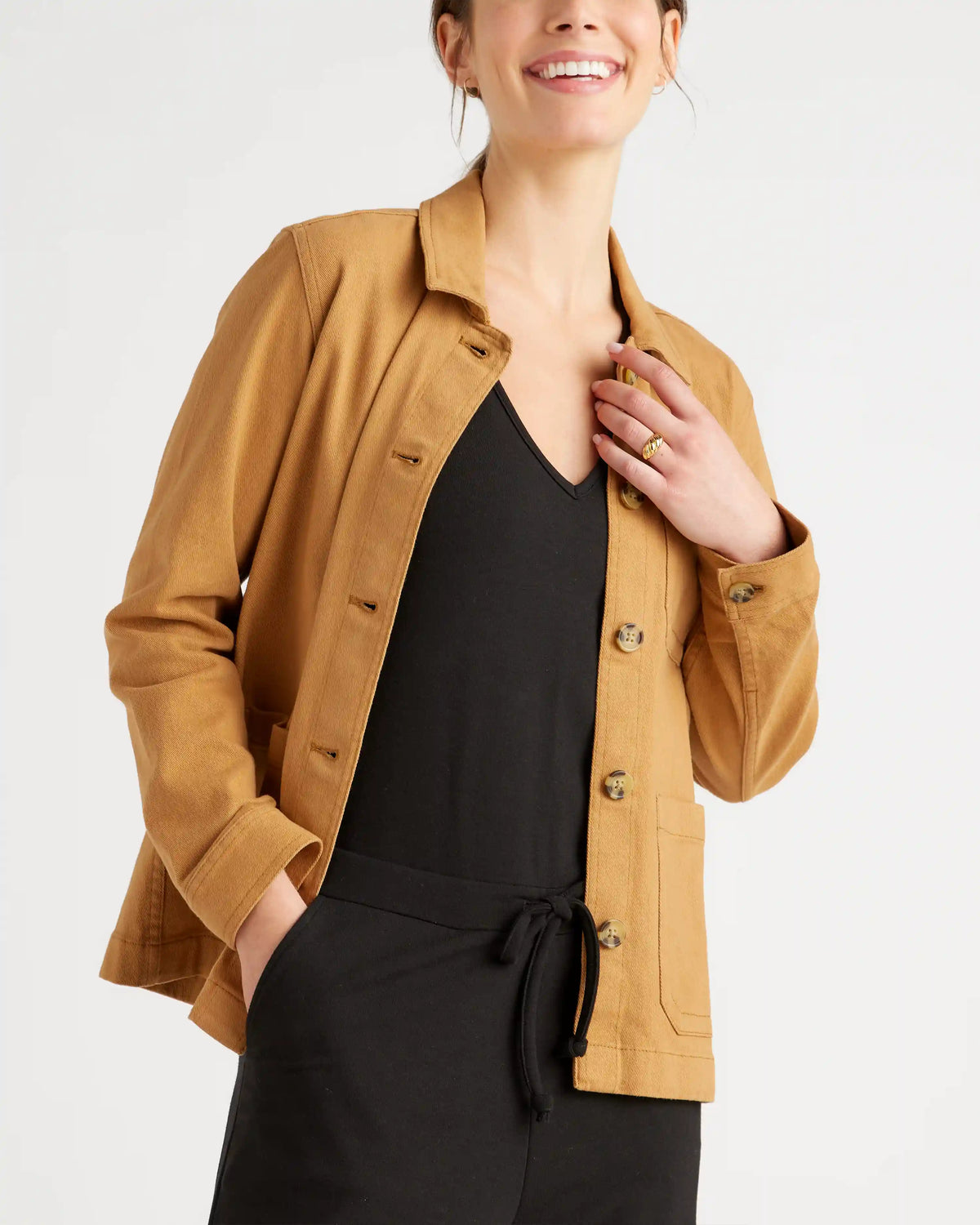 Organic Comfort Stretch Chore Jacket