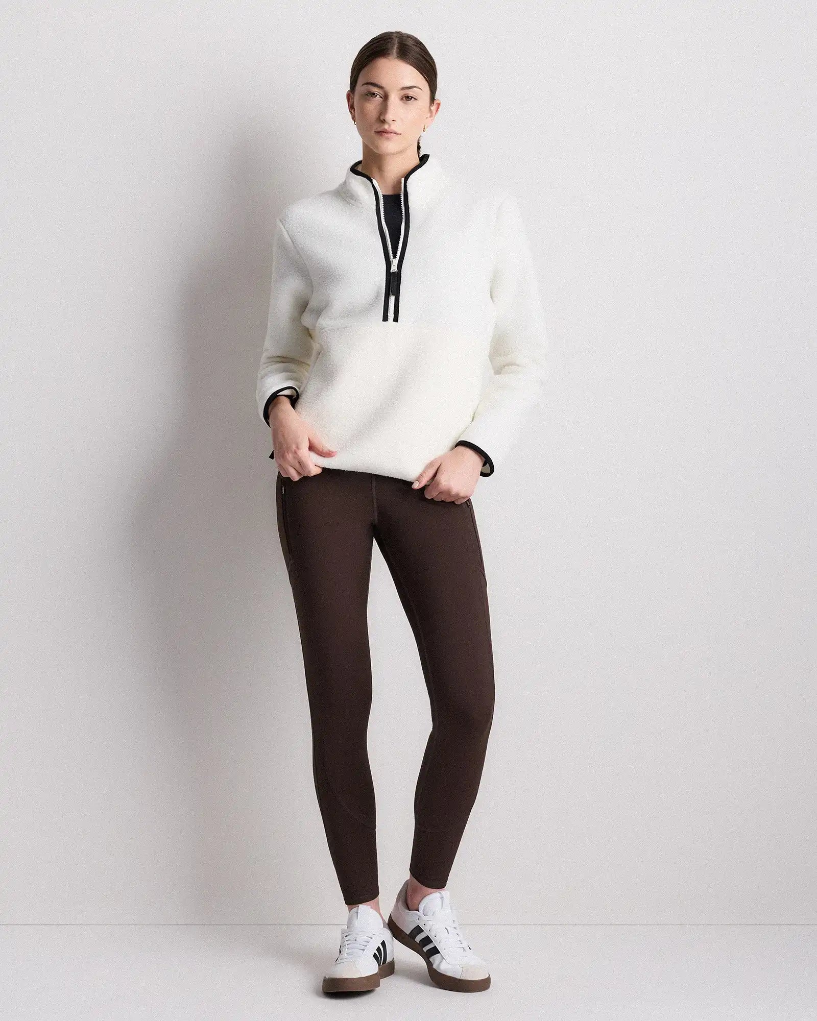 Sherpa Half-Zip Jacket