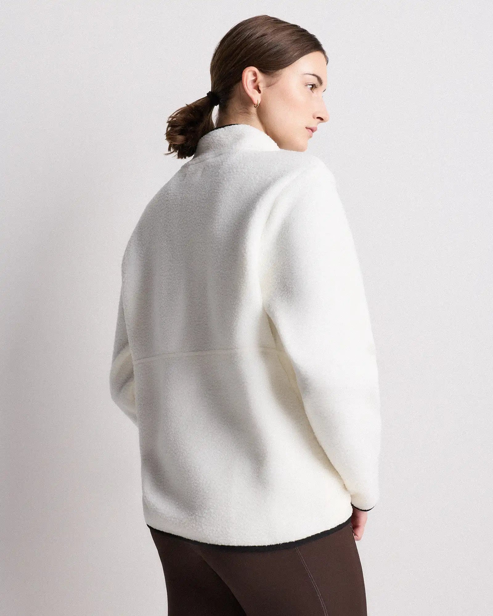Sherpa Half-Zip Jacket