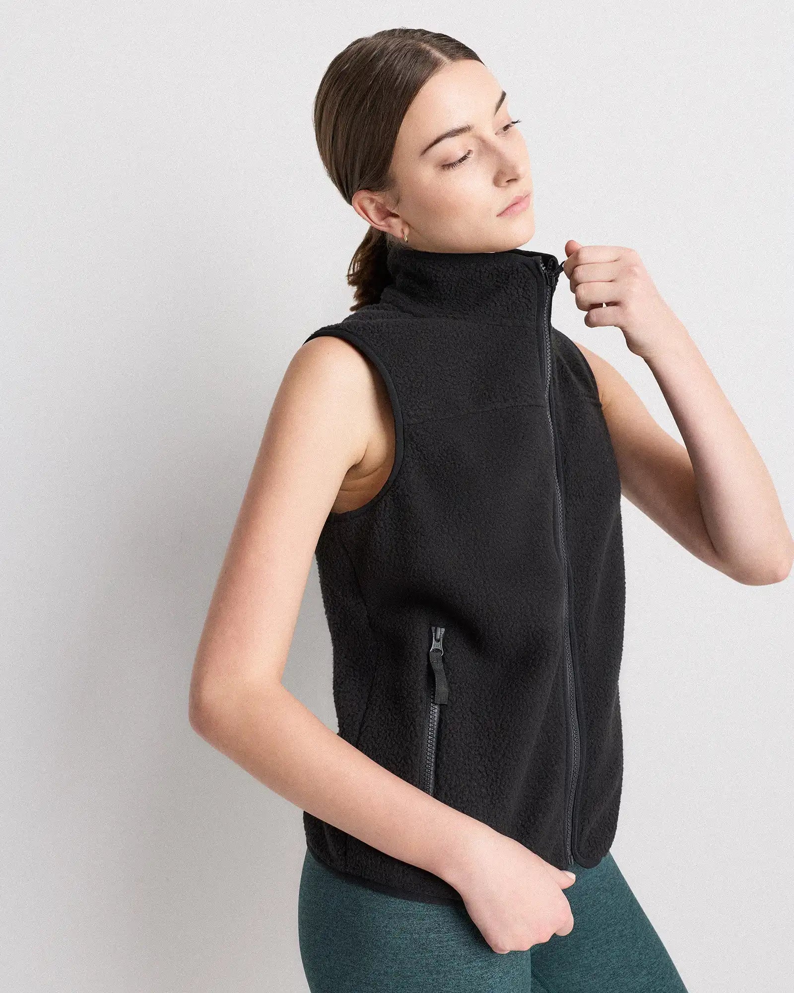 Sherpa Full-Zip Vest