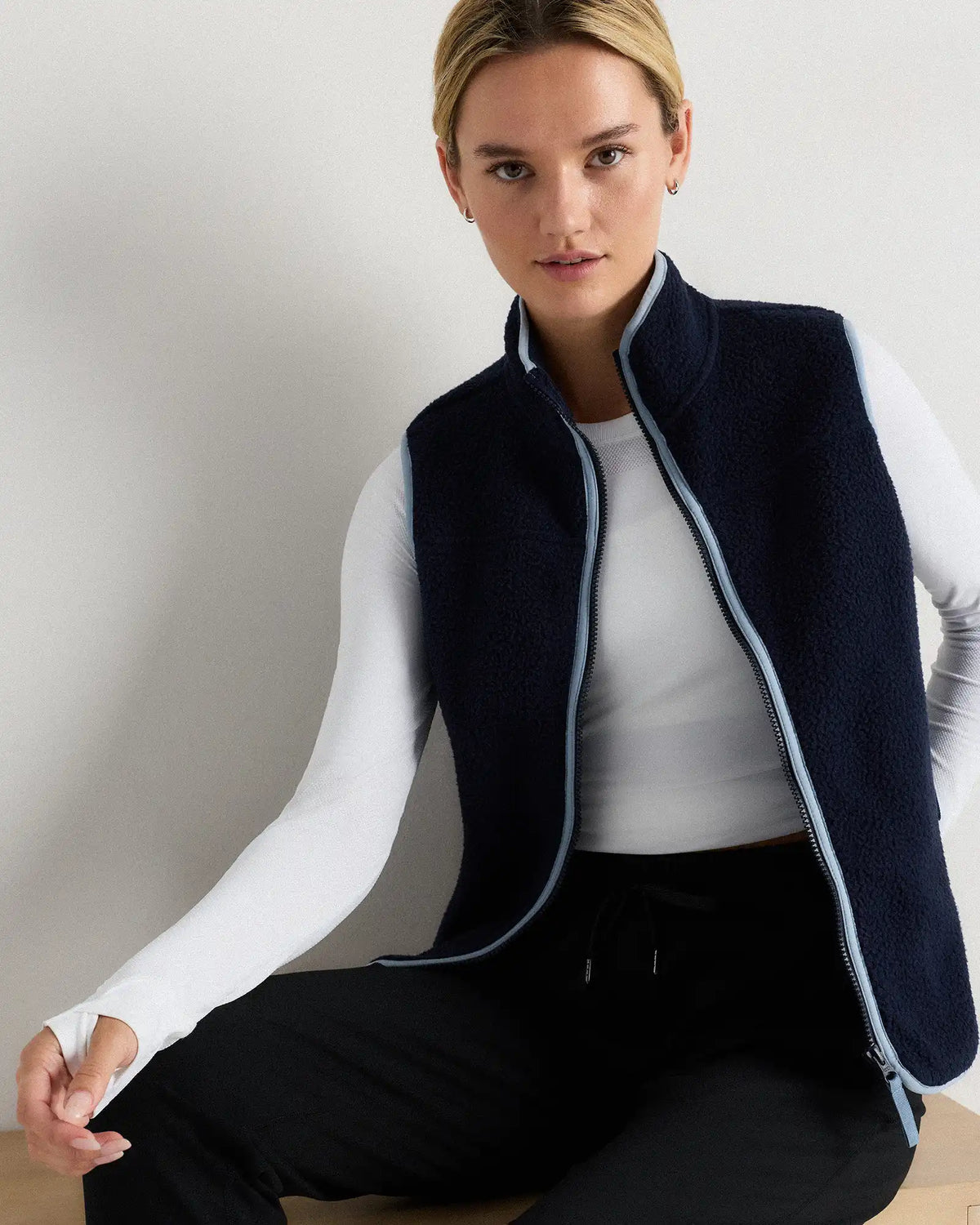Sherpa Full-Zip Vest