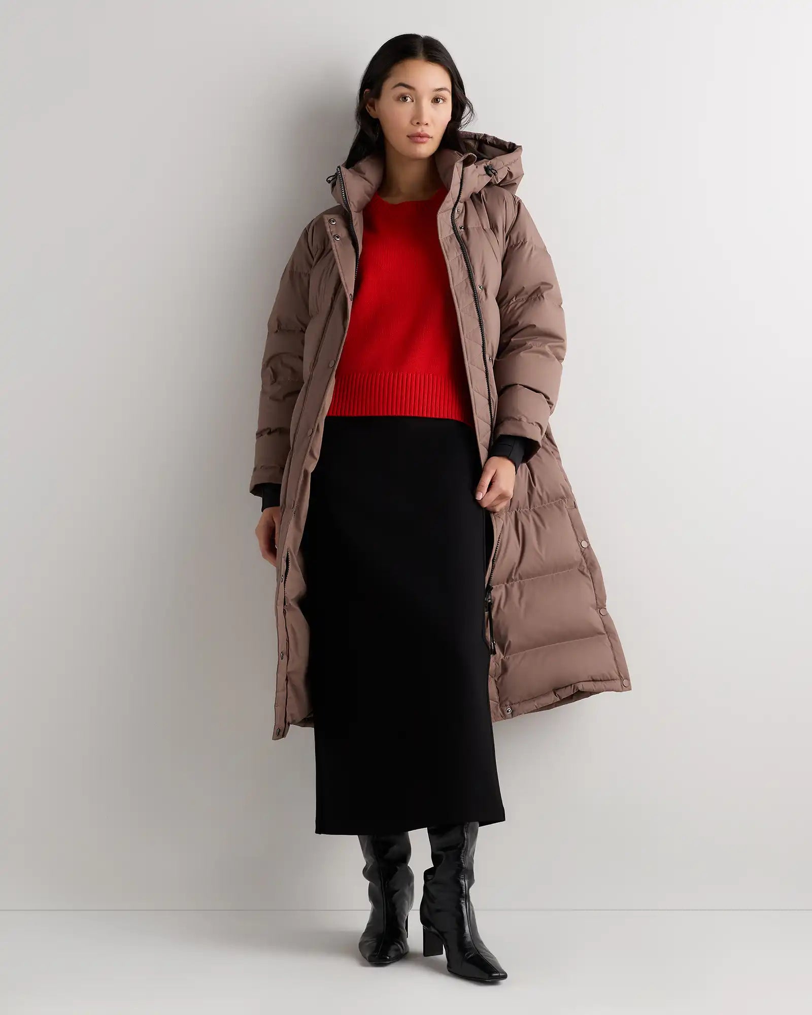 Responsible Down Long Puffer Jacket