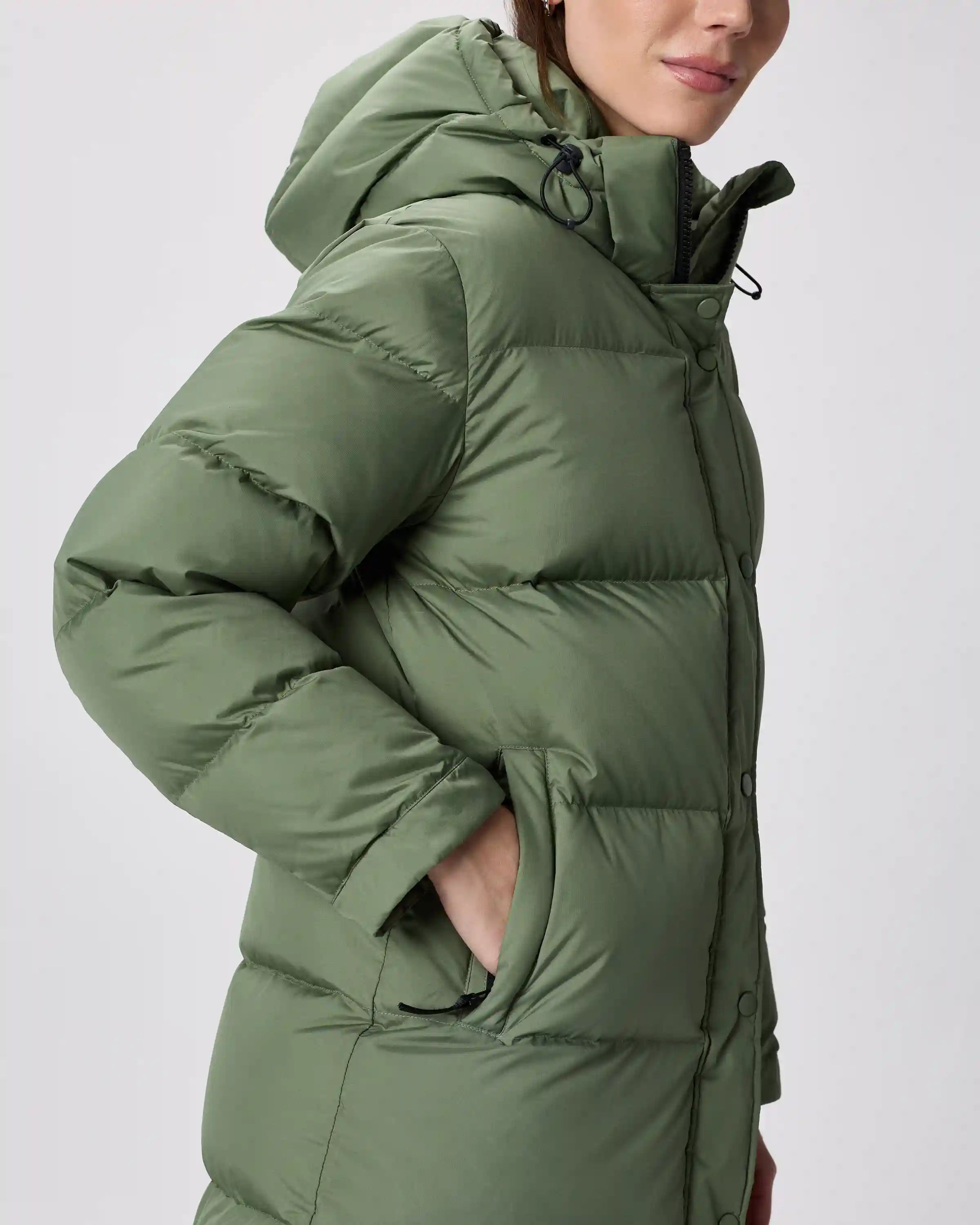 Responsible Down Long Puffer Jacket