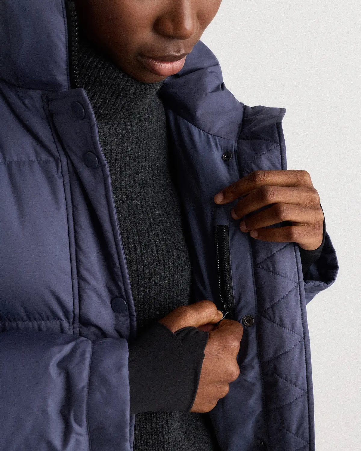 Responsible Down Long Puffer Jacket