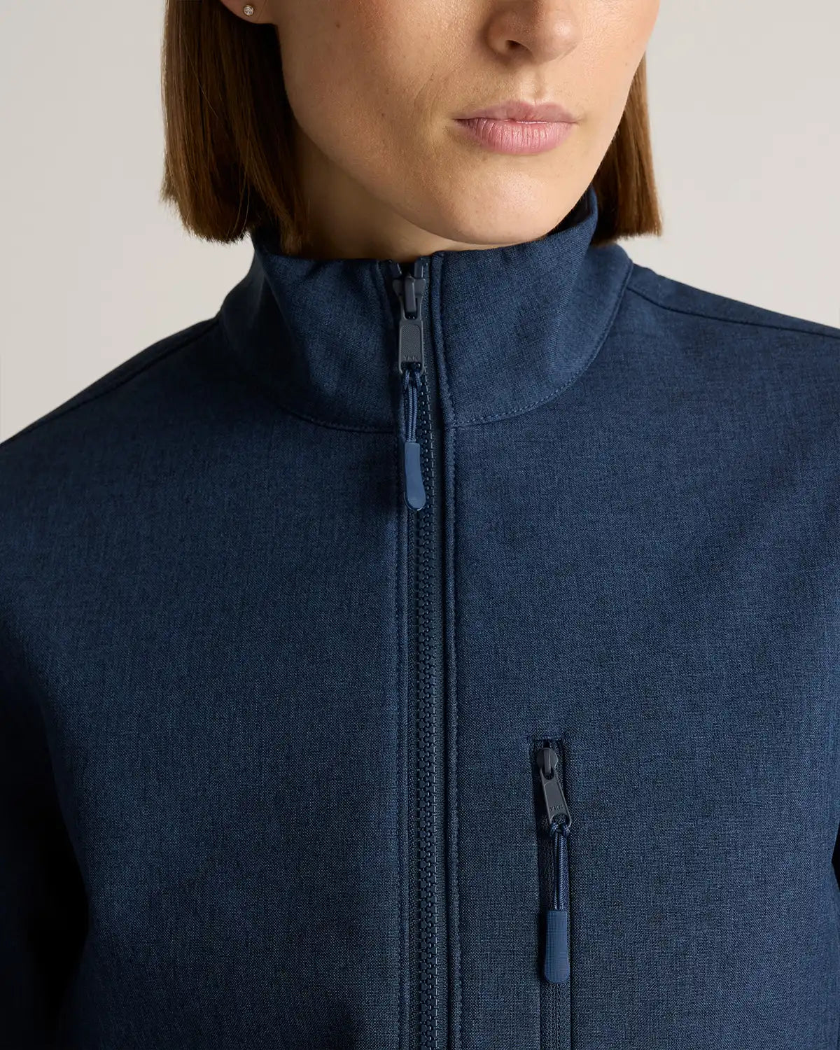 Softshell Fleece-Lined Full-Zip Jacket