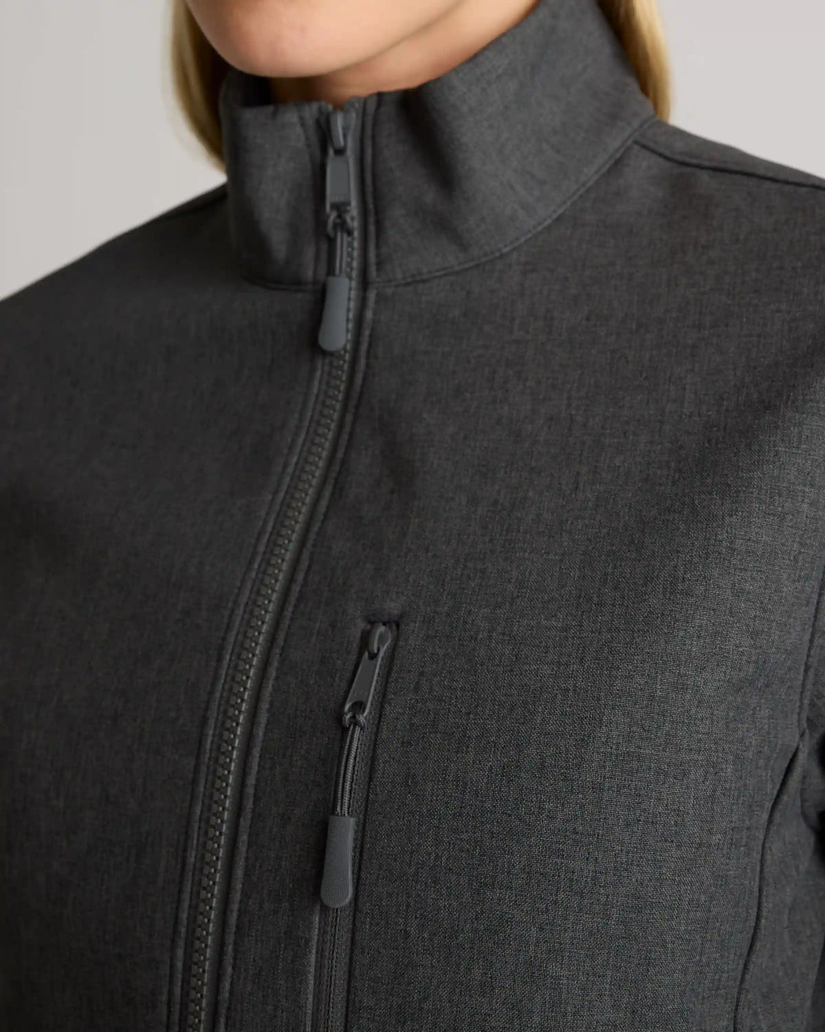 Softshell Fleece-Lined Full-Zip Jacket