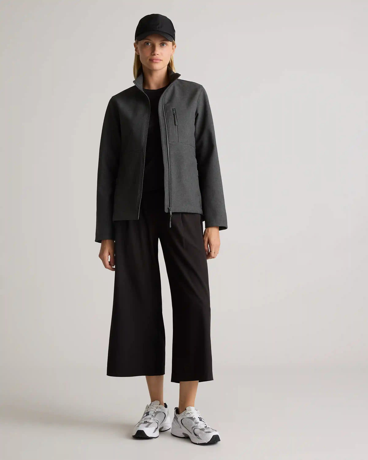 Softshell Fleece-Lined Full-Zip Jacket