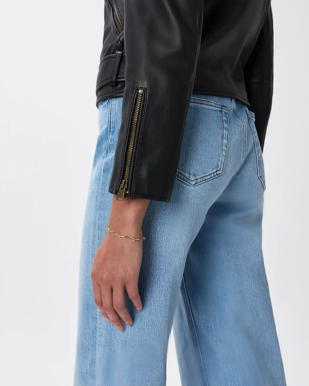 100% Leather Motorcycle Jacket