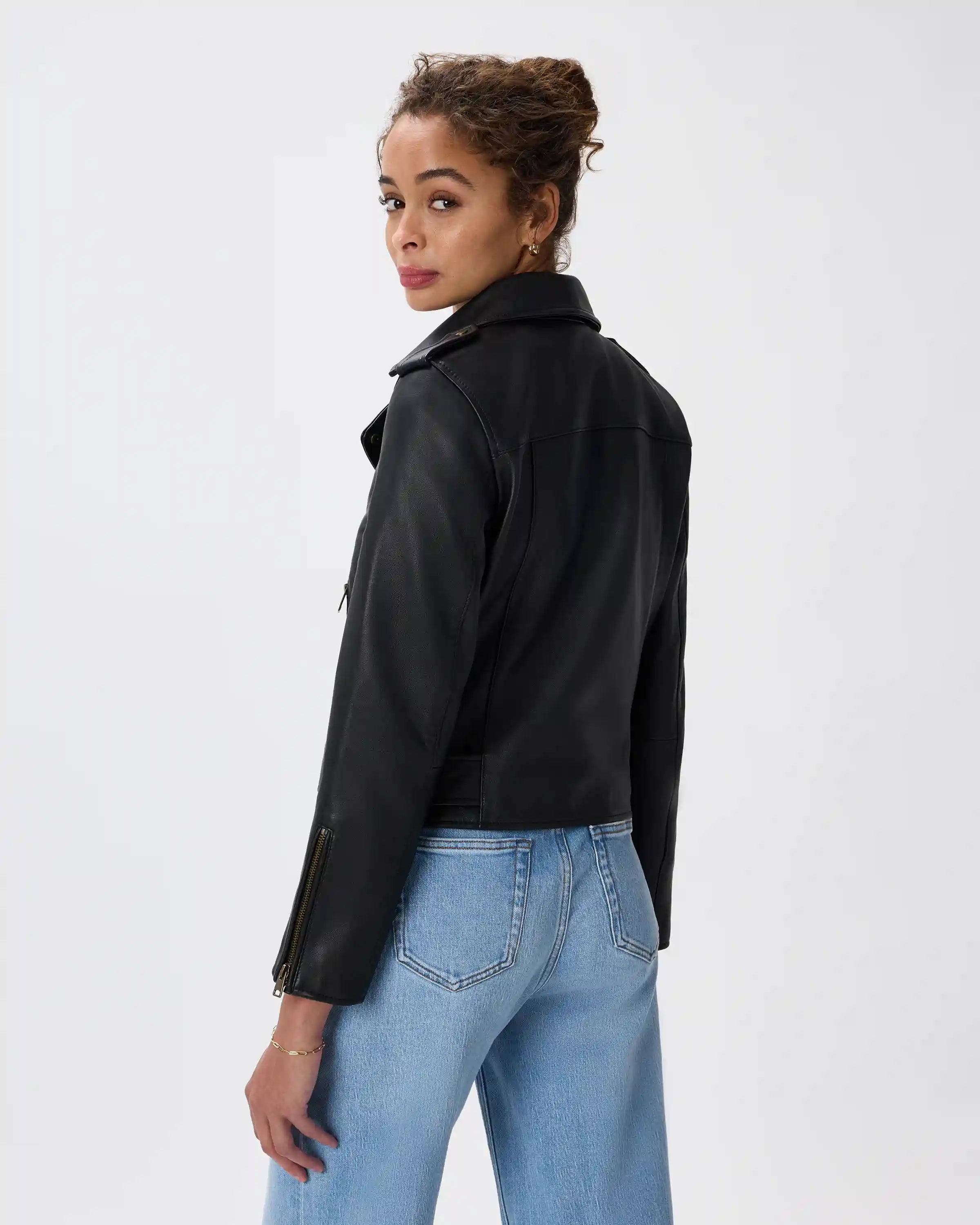 100% Leather Motorcycle Jacket