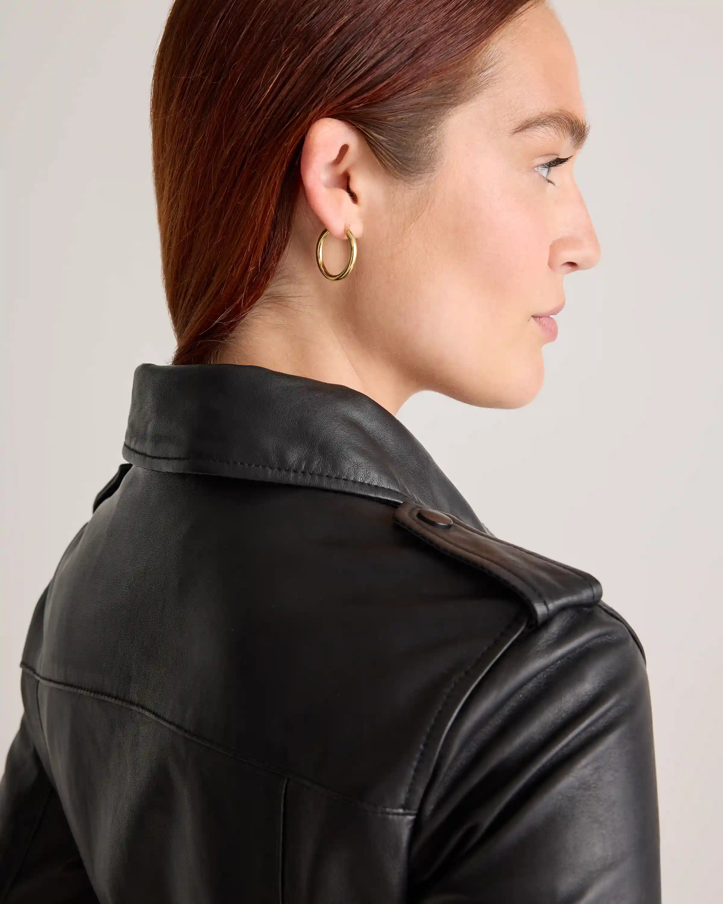100% Leather Motorcycle Jacket