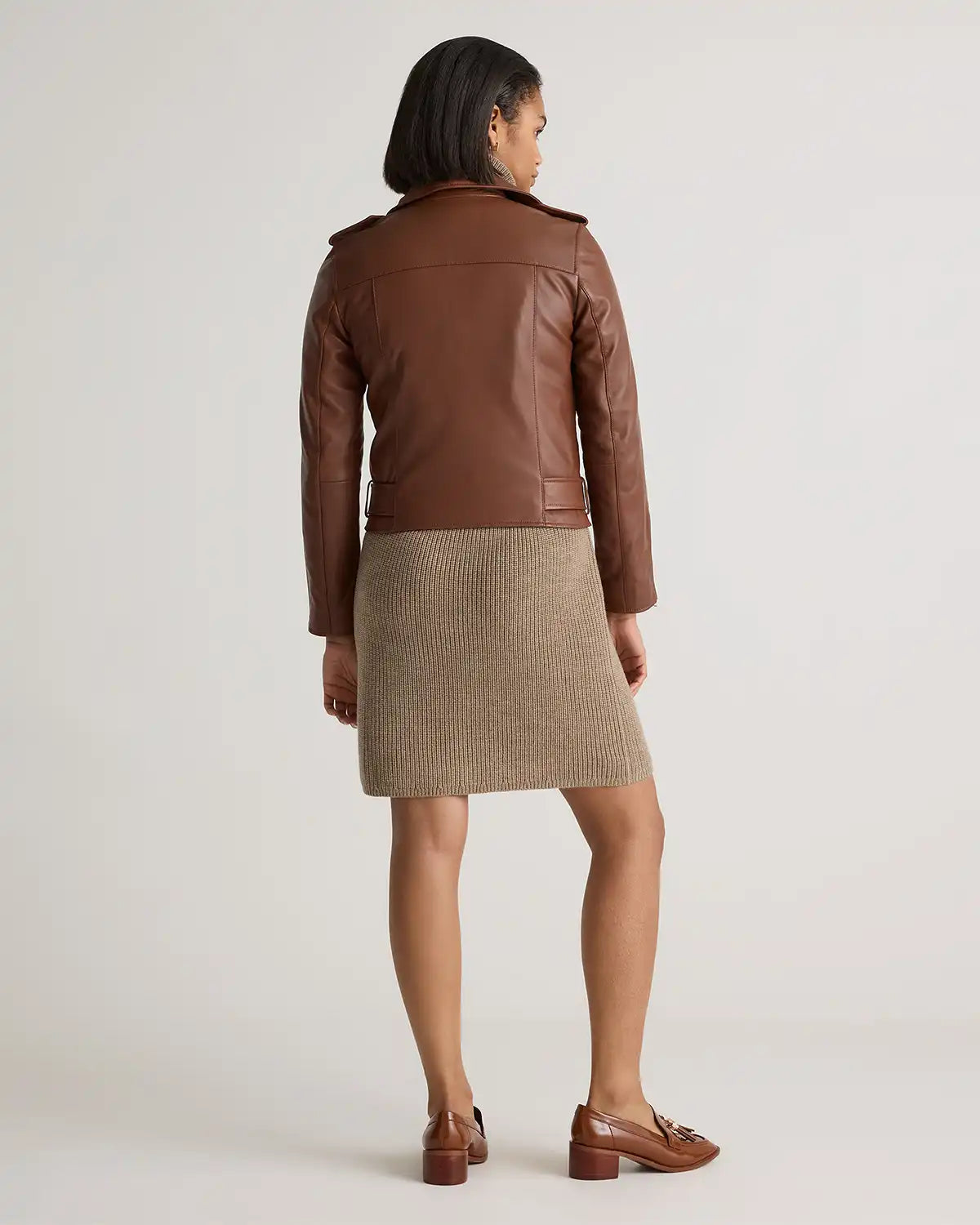 100% Leather Motorcycle Jacket