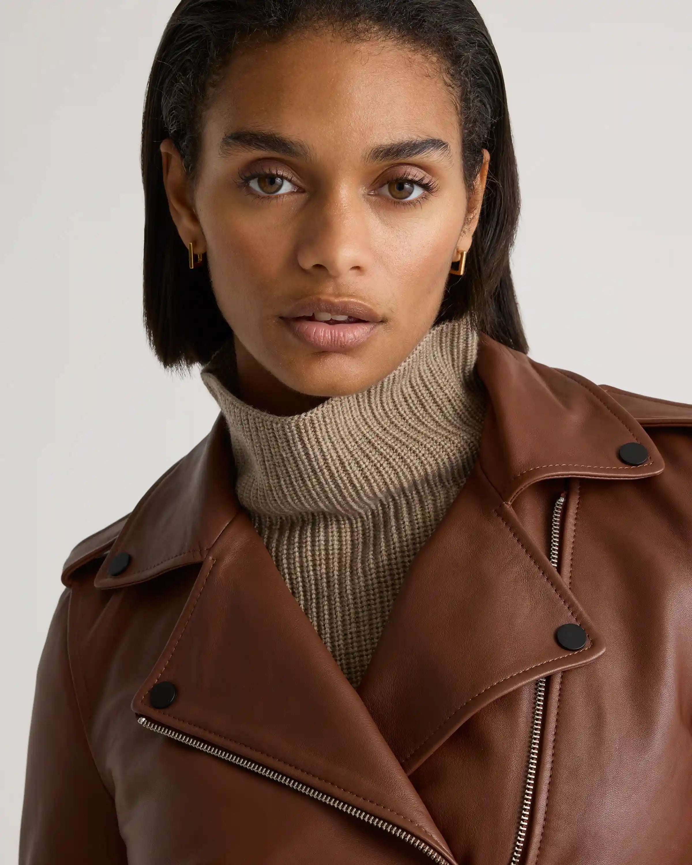 100% Leather Motorcycle Jacket