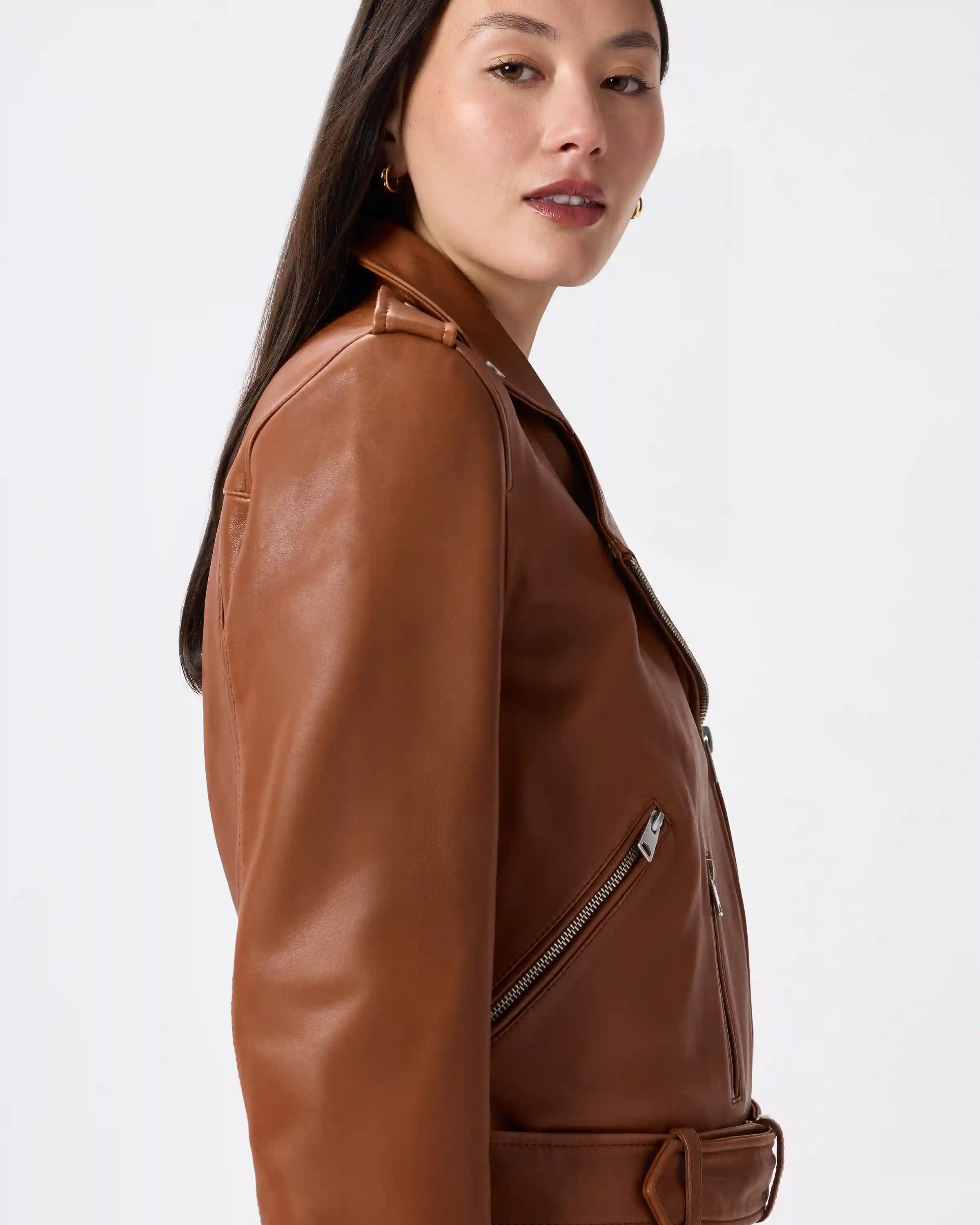100% Leather Motorcycle Jacket