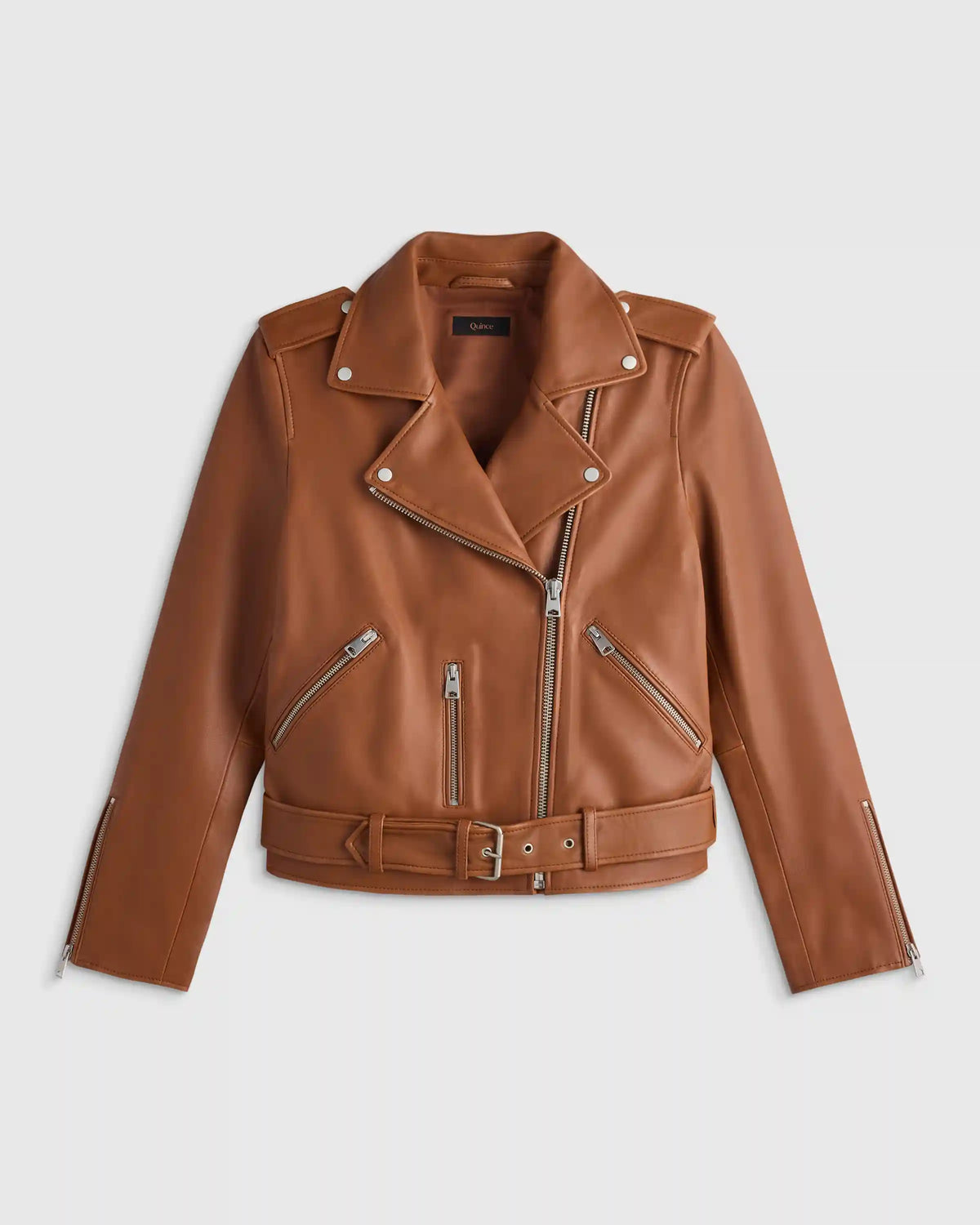 100% Leather Motorcycle Jacket