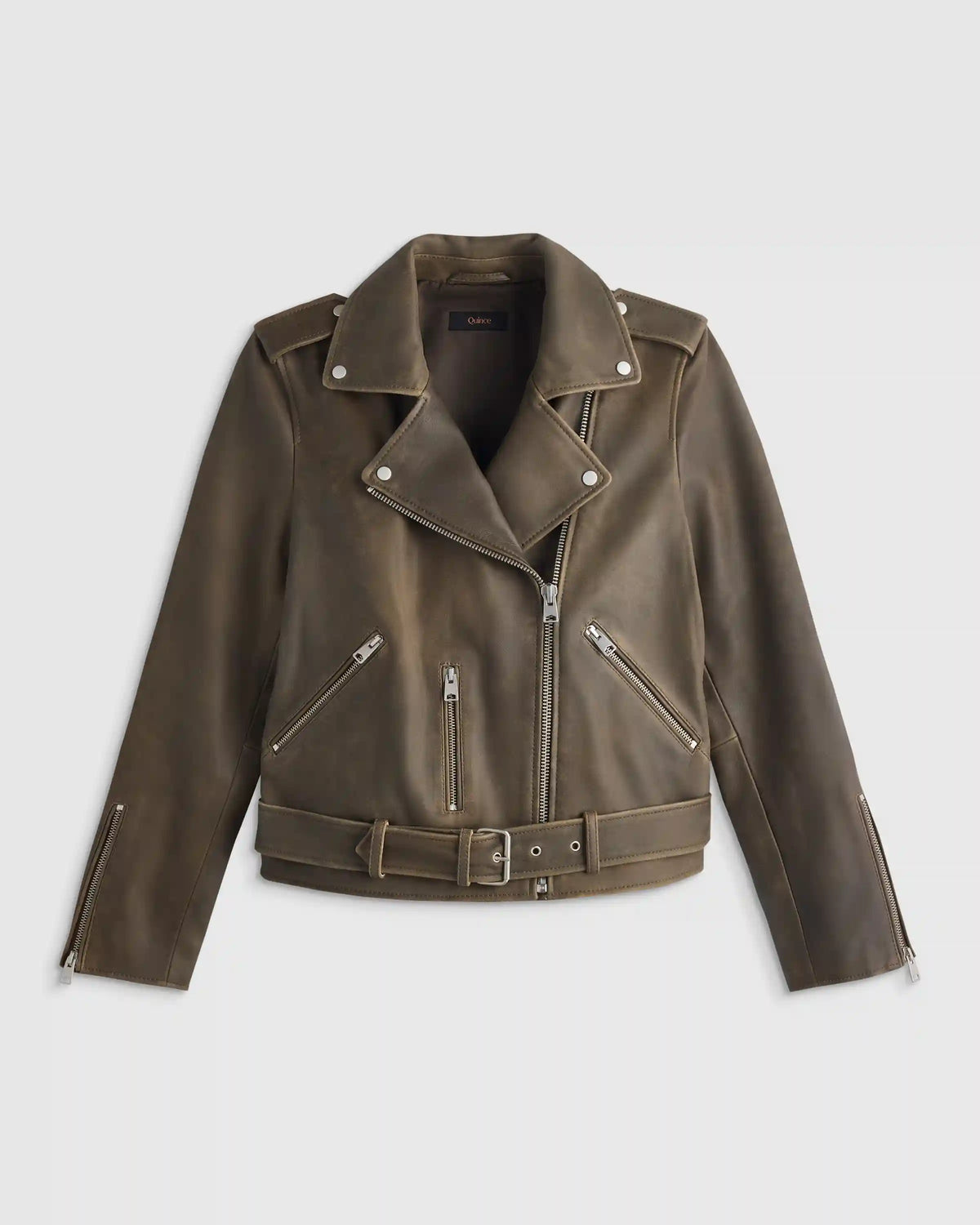 100% Leather Motorcycle Jacket