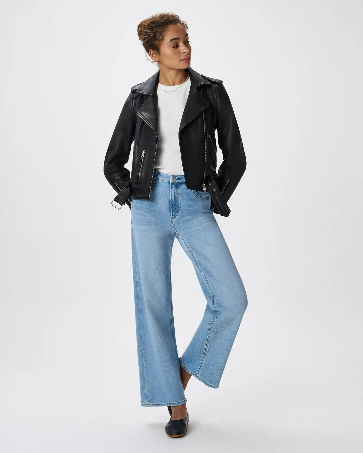 100% Leather Motorcycle Jacket