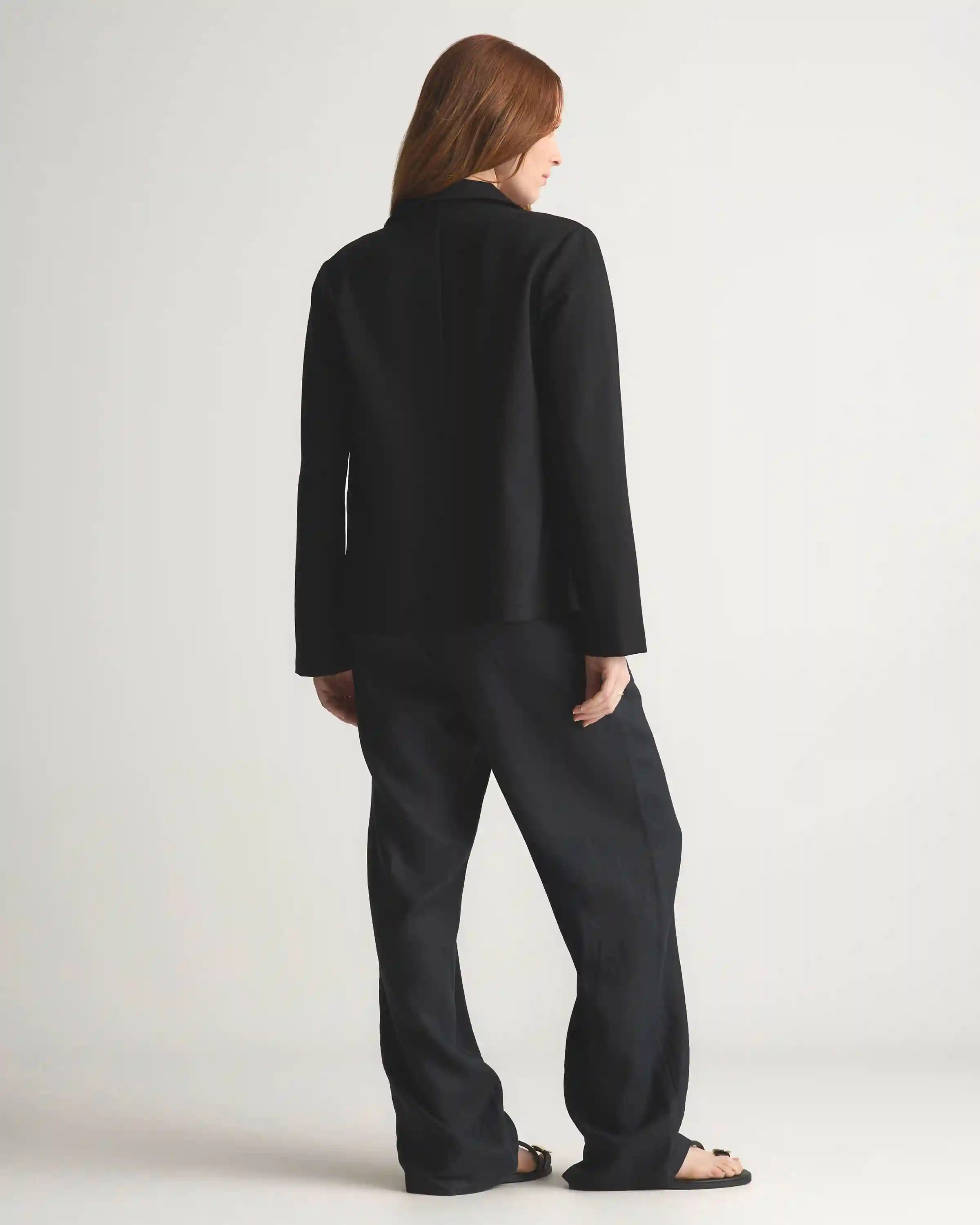 Ultra-Stretch Ponte Open Blazer