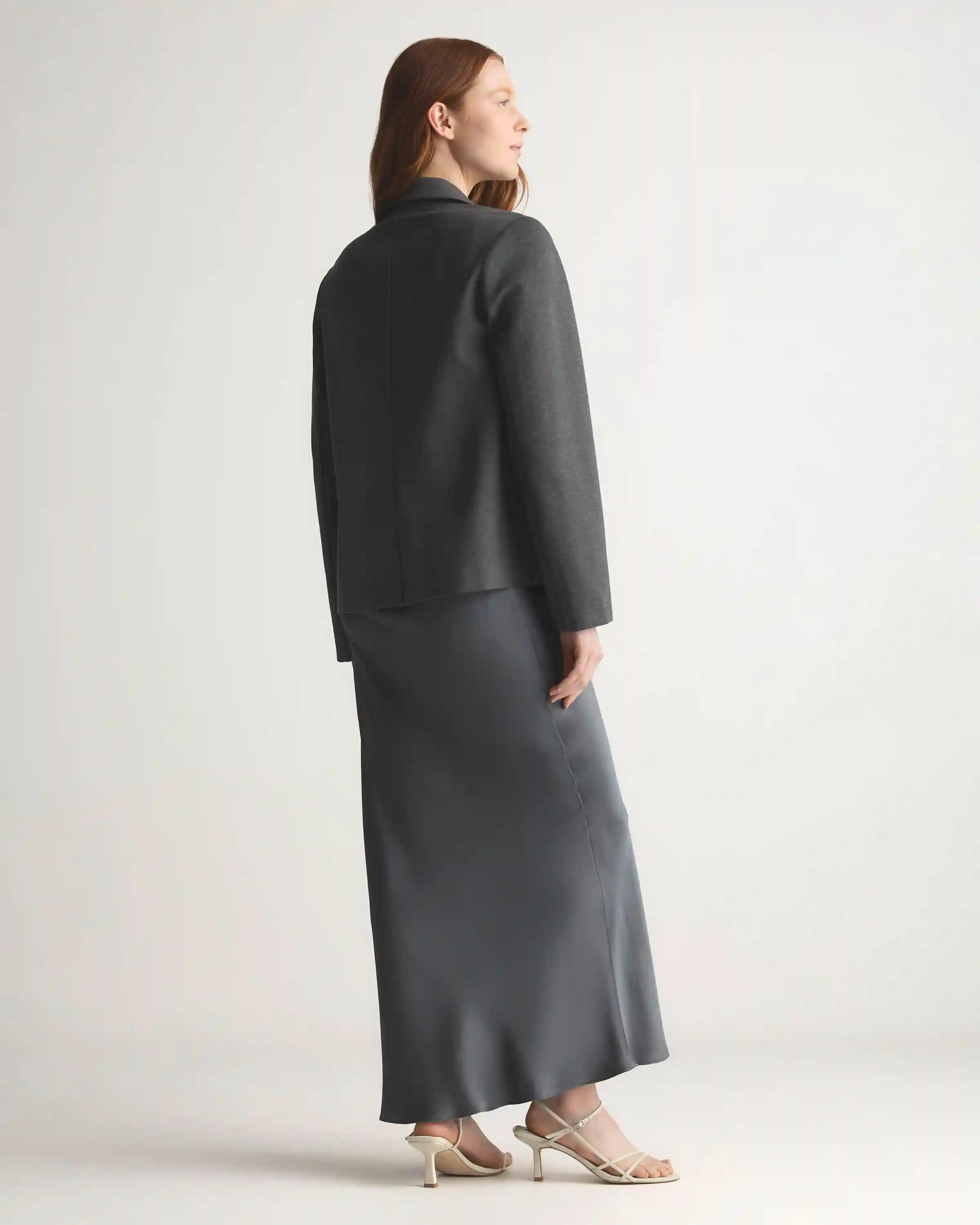 Ultra-Stretch Ponte Open Blazer