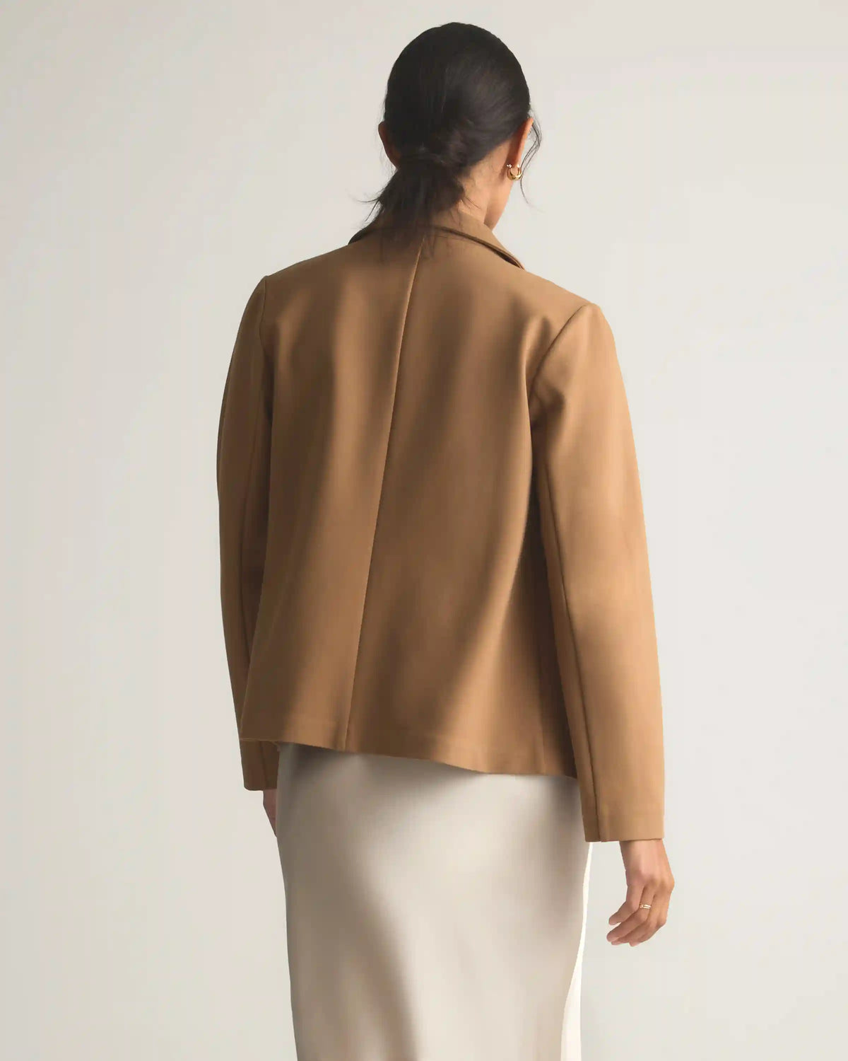 Ultra-Stretch Ponte Open Blazer