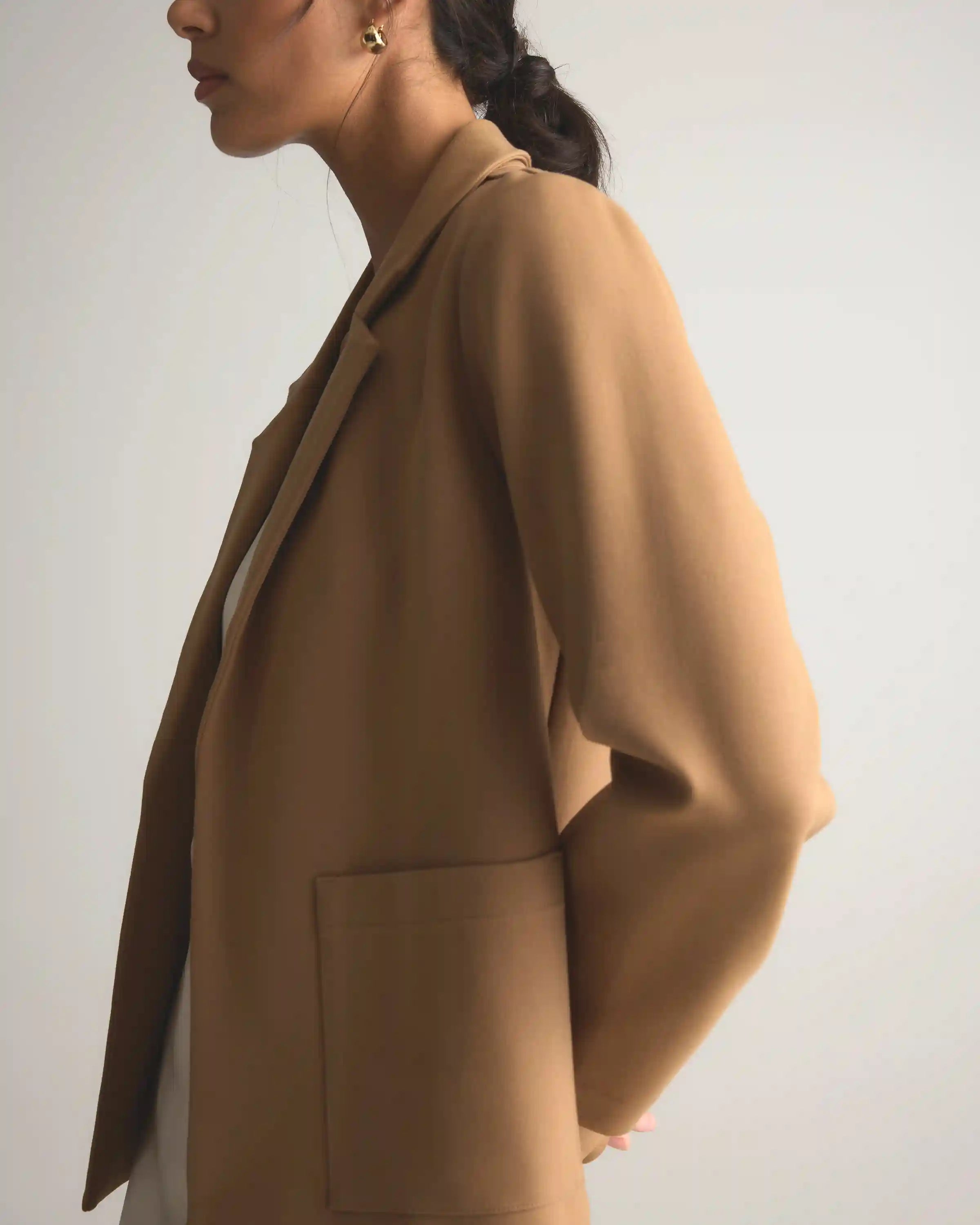 Ultra-Stretch Ponte Open Blazer