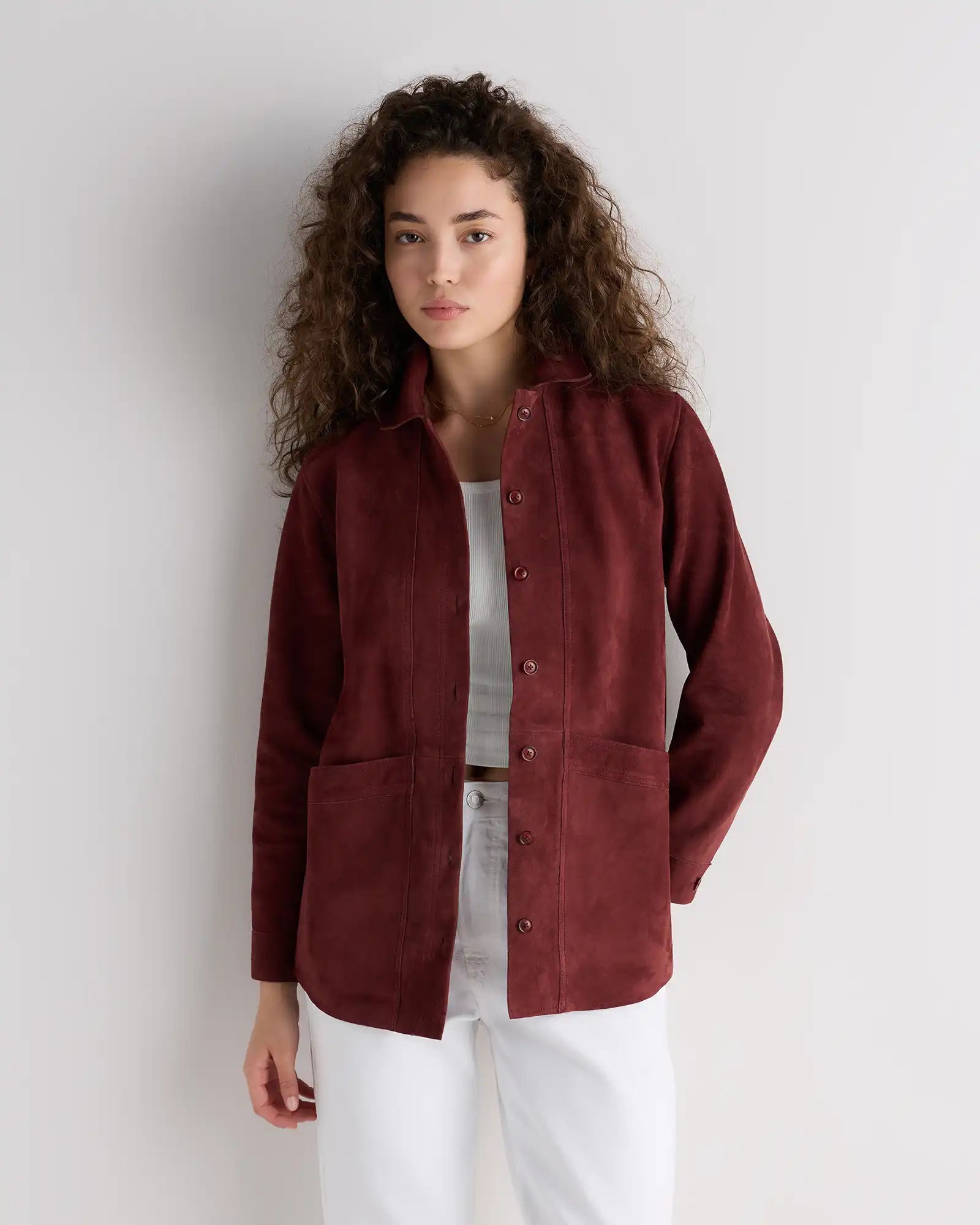 100% Suede Chore Jacket