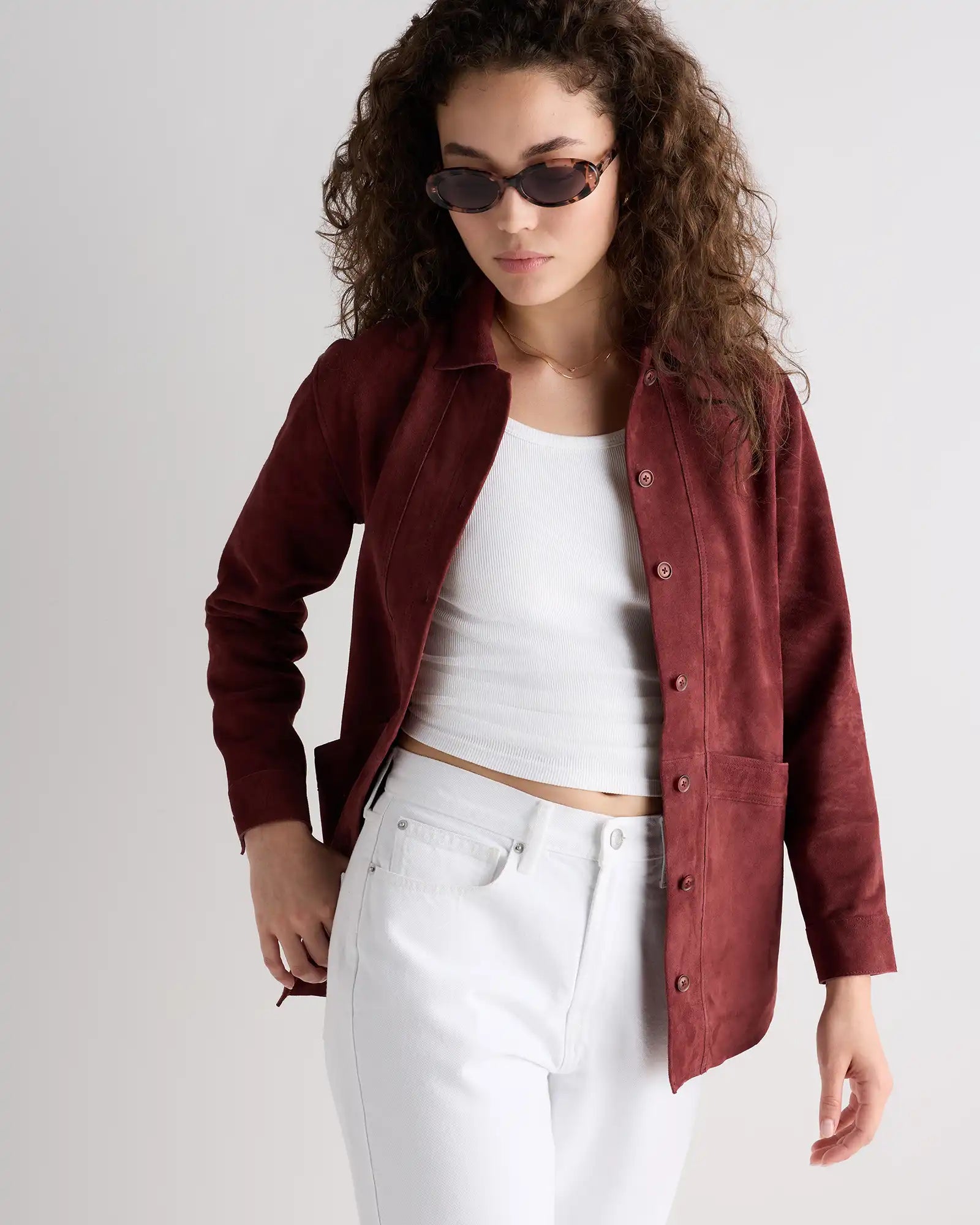 100% Suede Chore Jacket