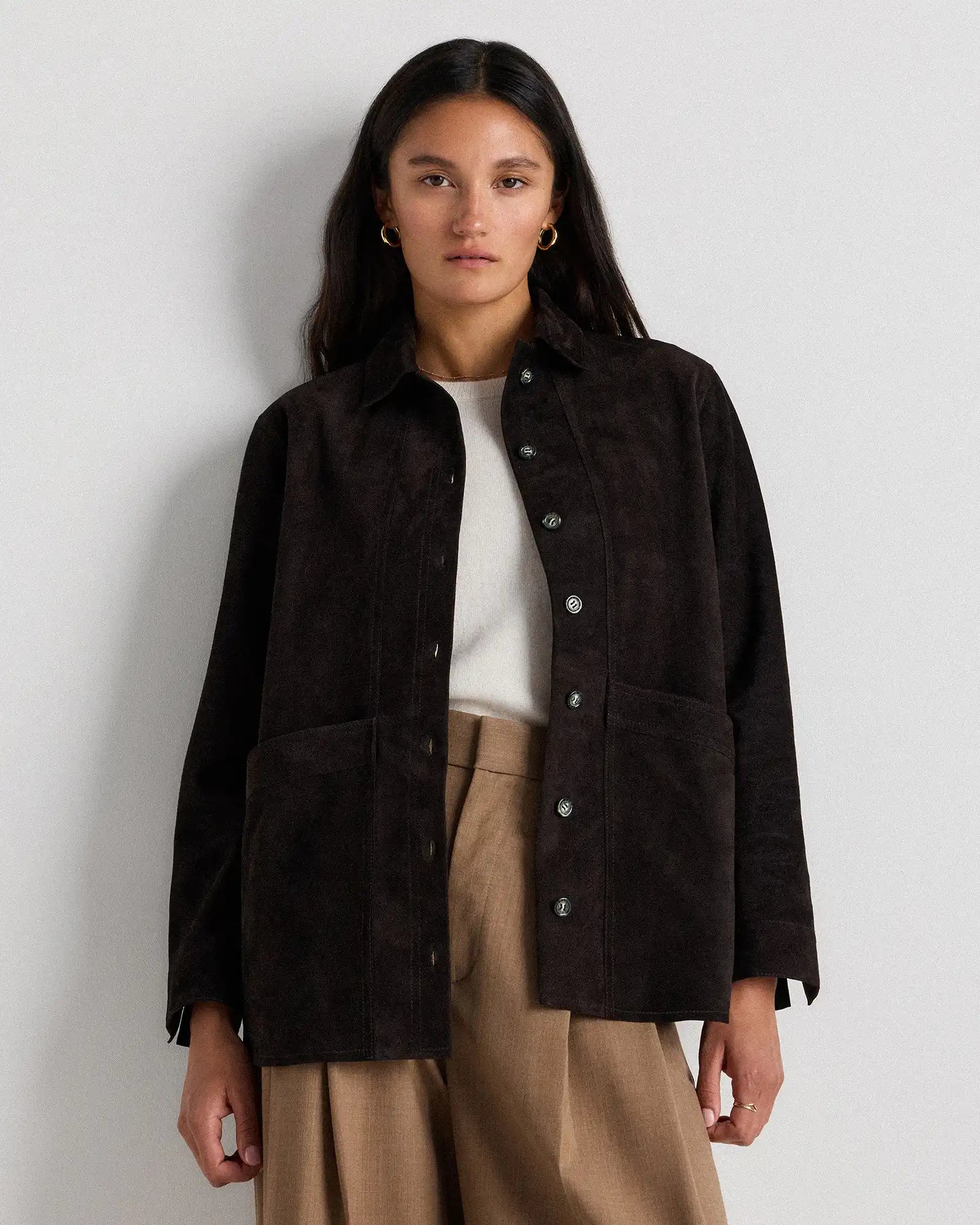 100% Suede Chore Jacket